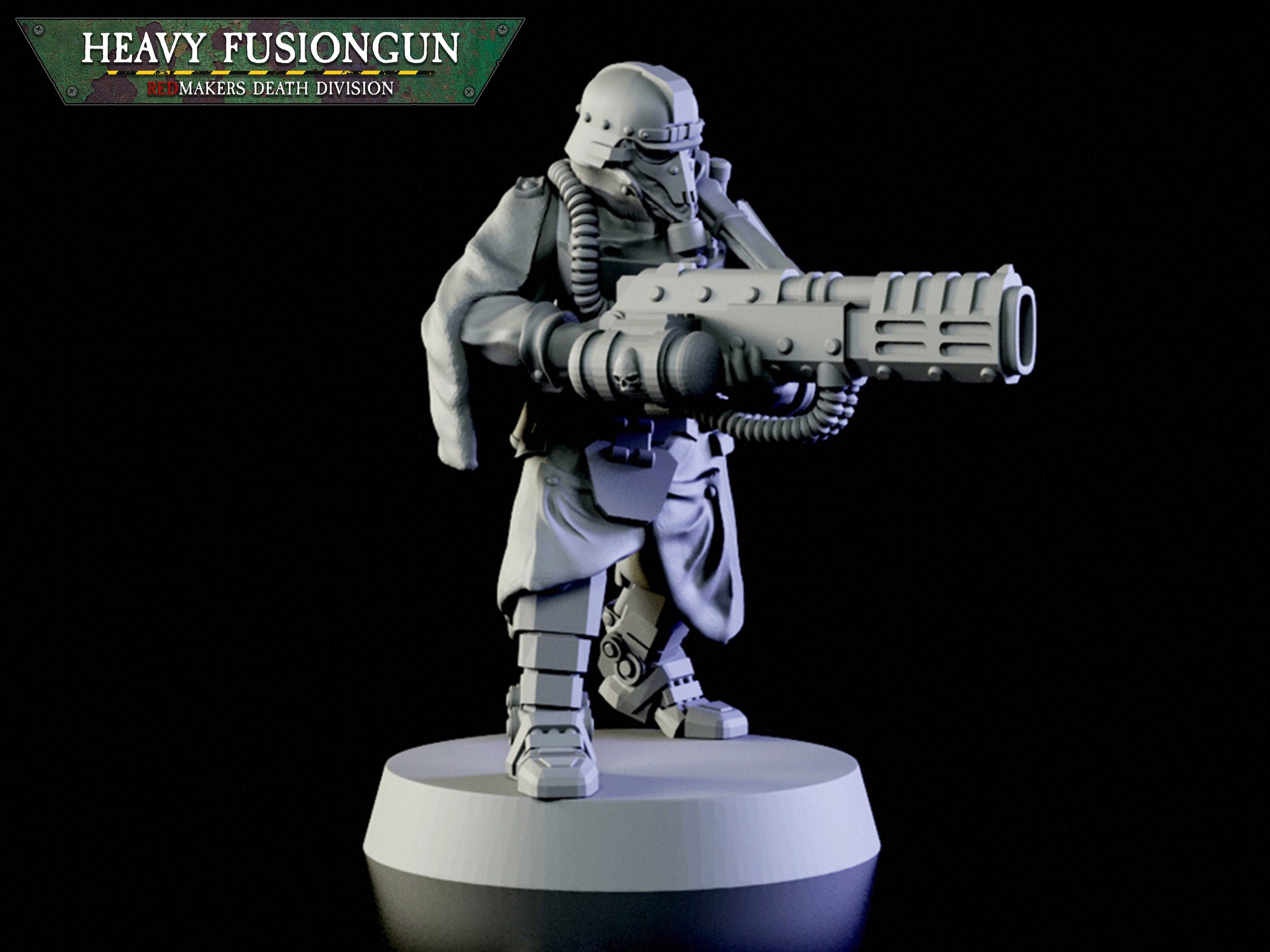 Death Division: Heavy Fusiongun | Krieg | Trench Korps | Steel Legion | Redmakers
