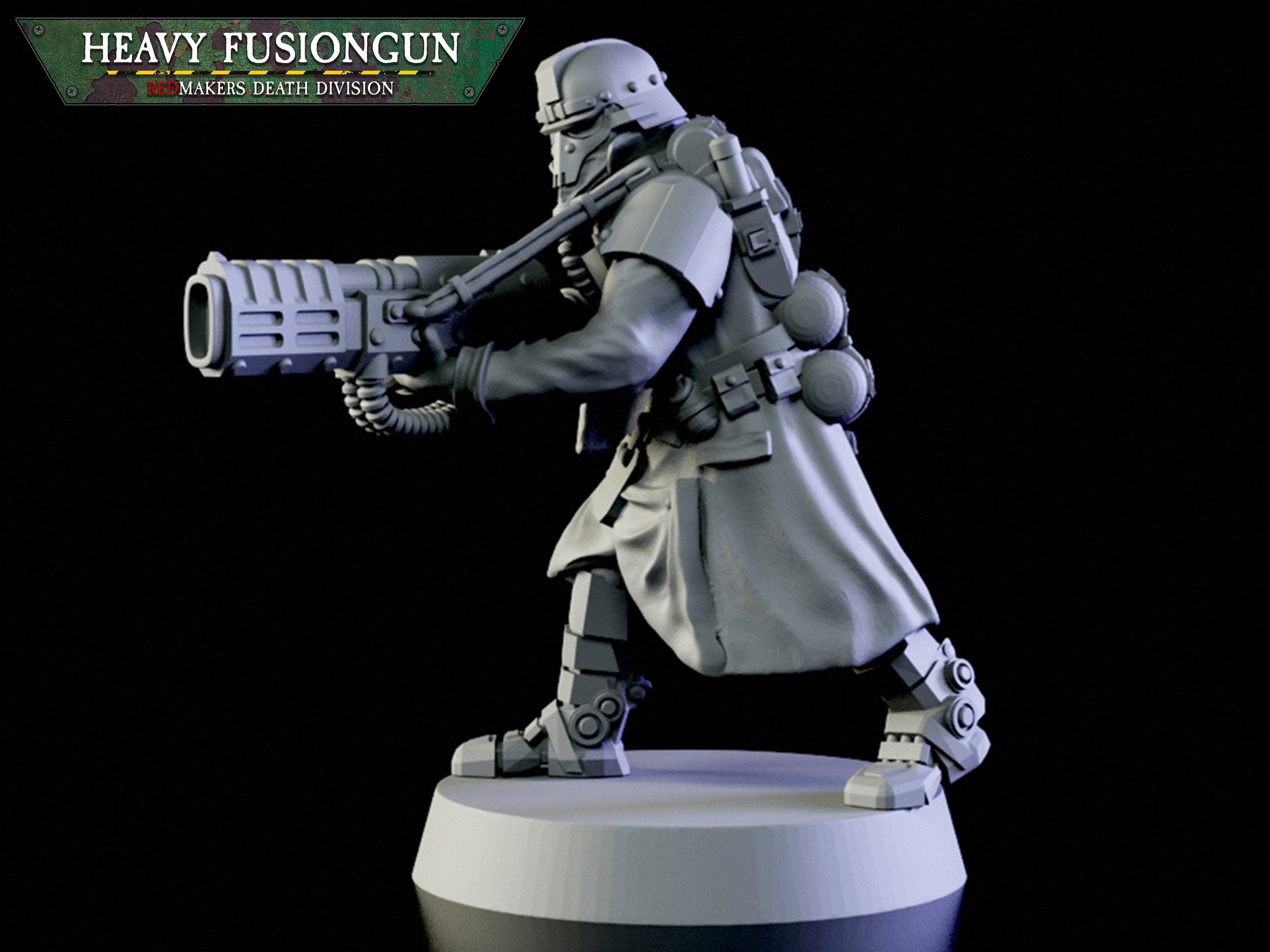 Death Division: Schweres Fusionsgewehr | Krieg | Trench Korps | Steel Legion | Redmakers