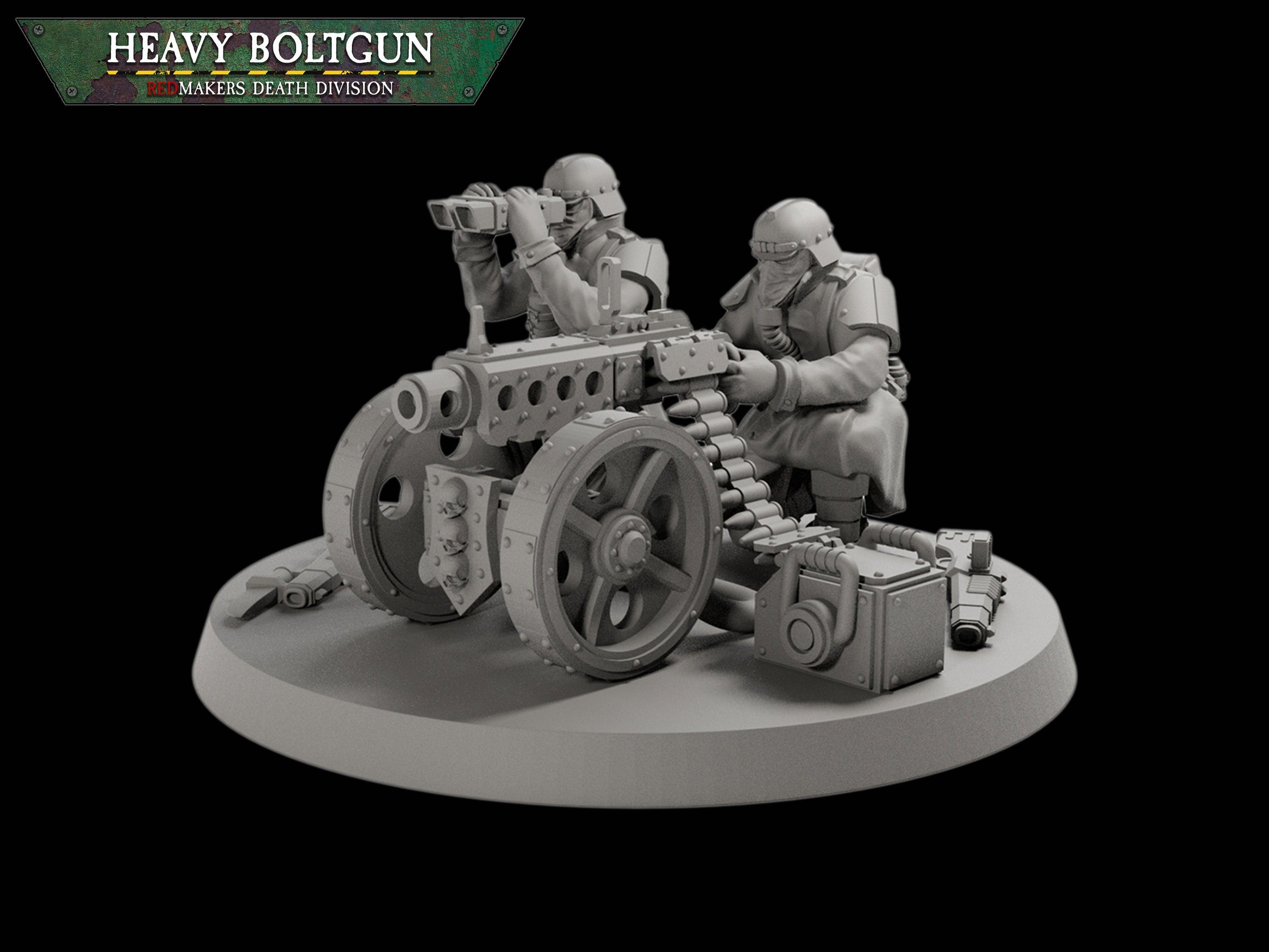 División de la Muerte: Equipo Bólter Pesado | Krieg | Cuerpos de trincheras | Legión de Acero | Redmakers