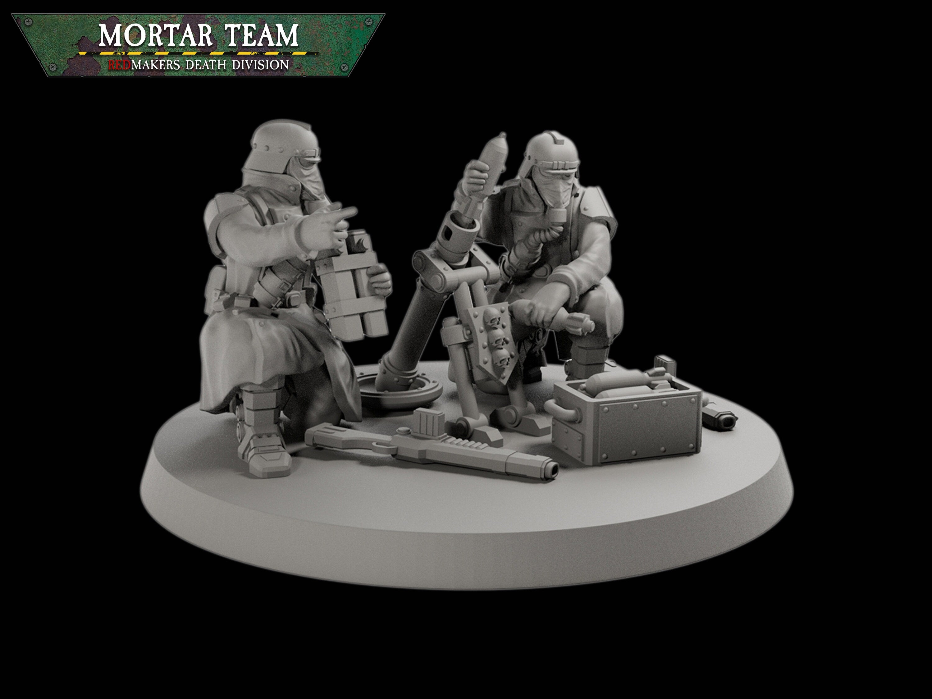 Death Division: Mortar Team | Krieg | Trench Korps | Steel Legion | Redmakers