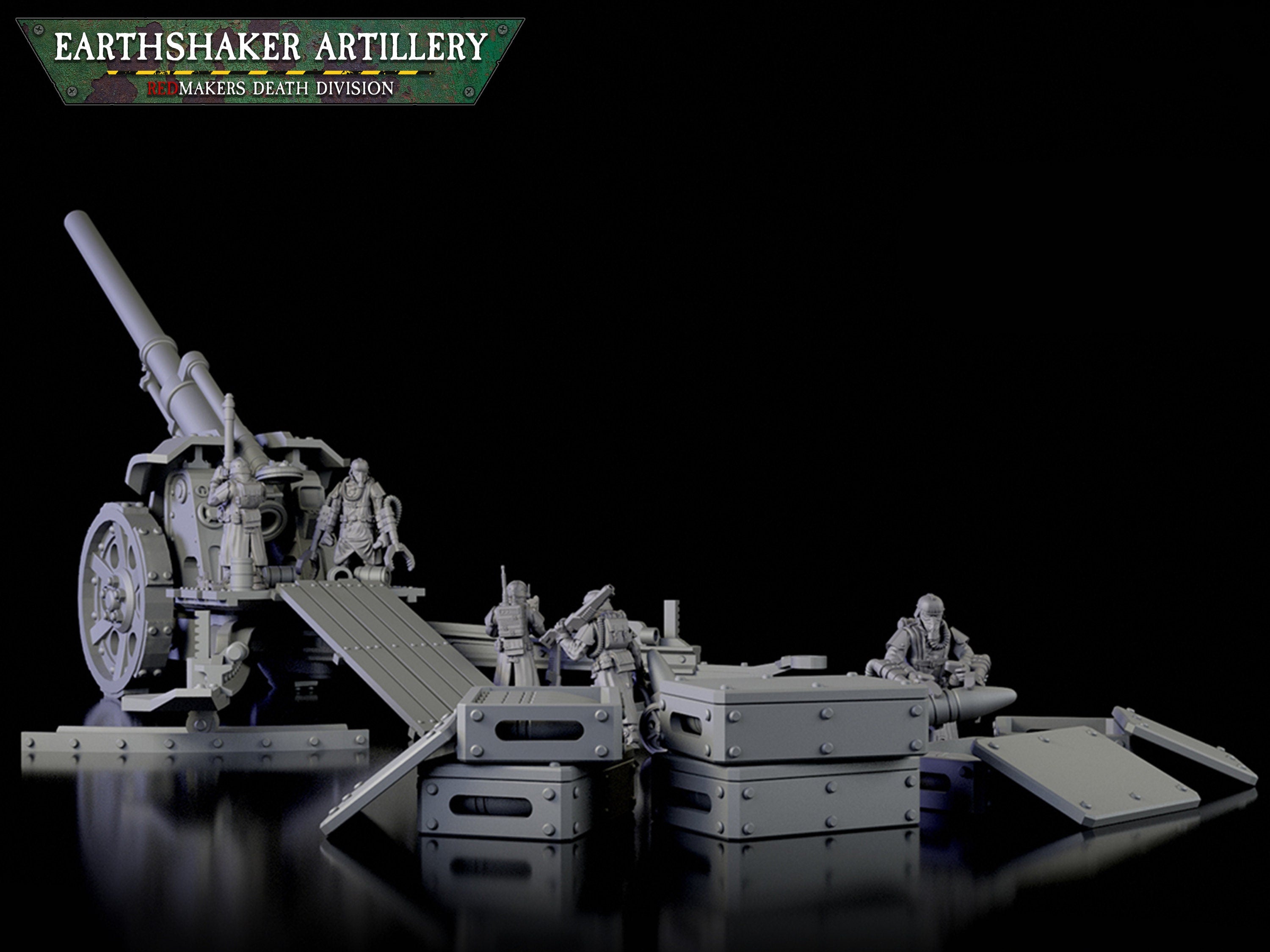 Death Division: Earthshaker Siege Artillery | Krieg | Trench Korps | Steel Legion | Redmakers