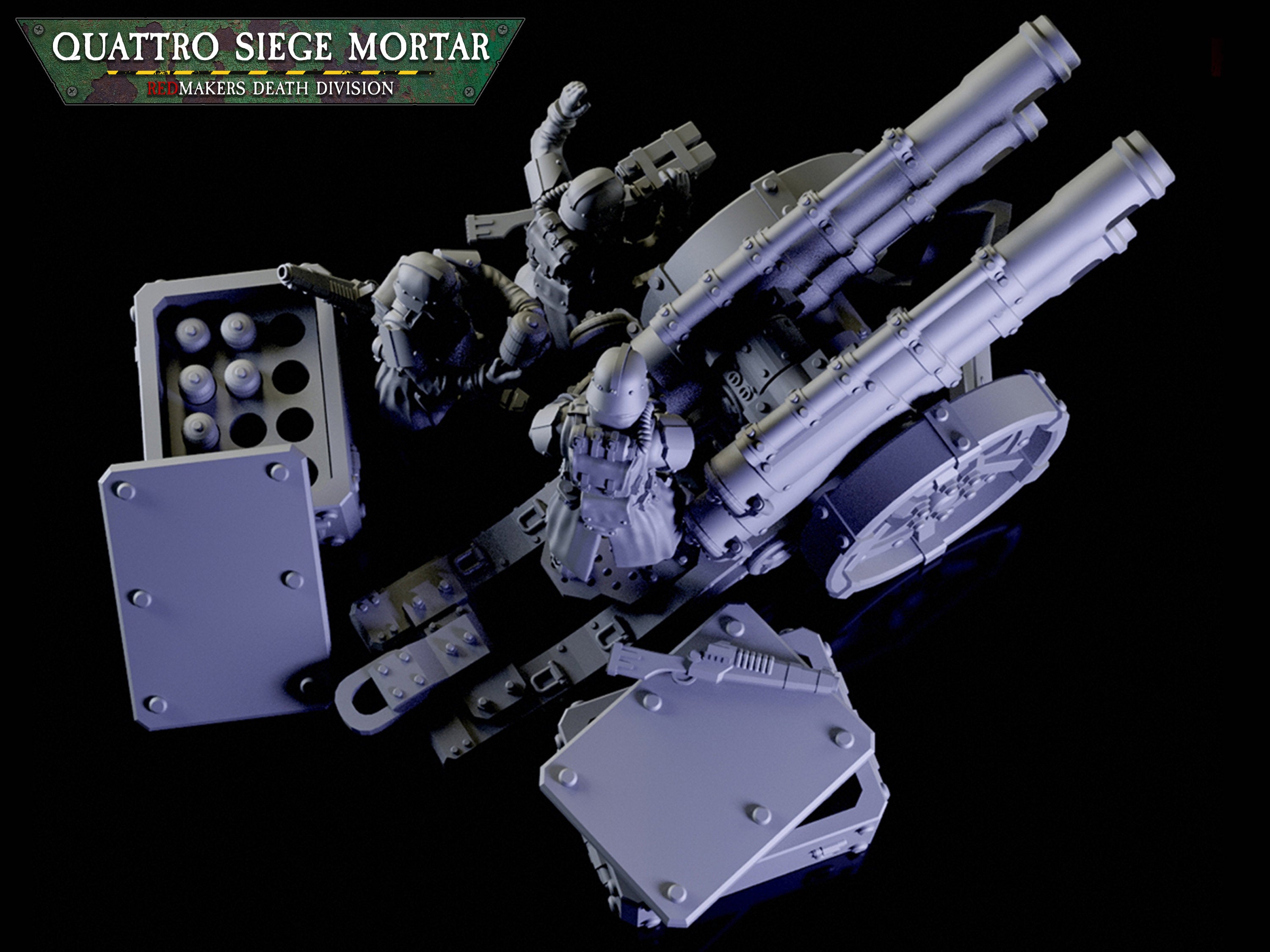 División de la Muerte: Mortero de asedio Quattro | Krieg | Cuerpos de trincheras | Legión de Acero | Redmakers