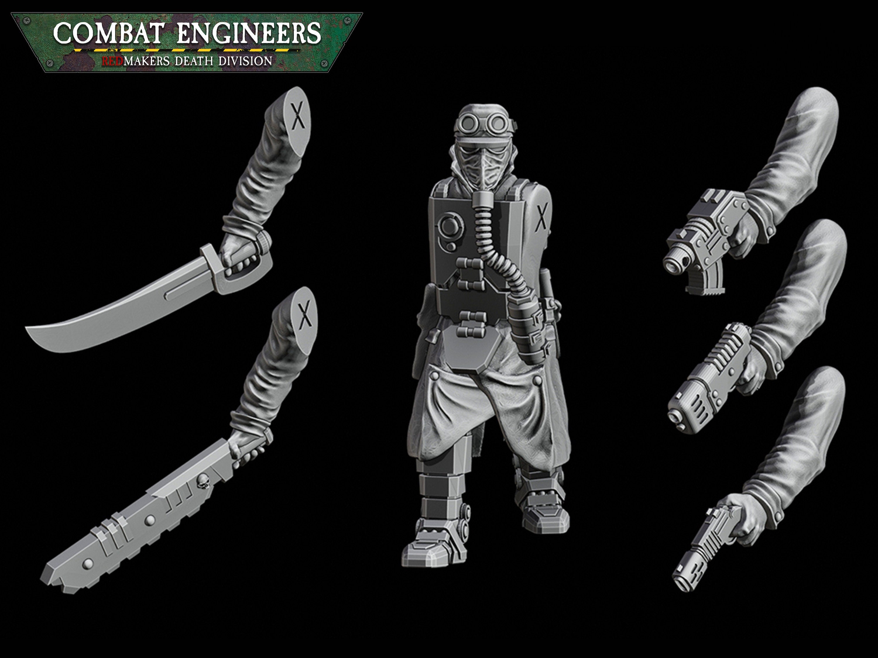 Death Division: Combat Engineer Squad | Krieg | Trench Korps | Steel Legion | Redmakers
