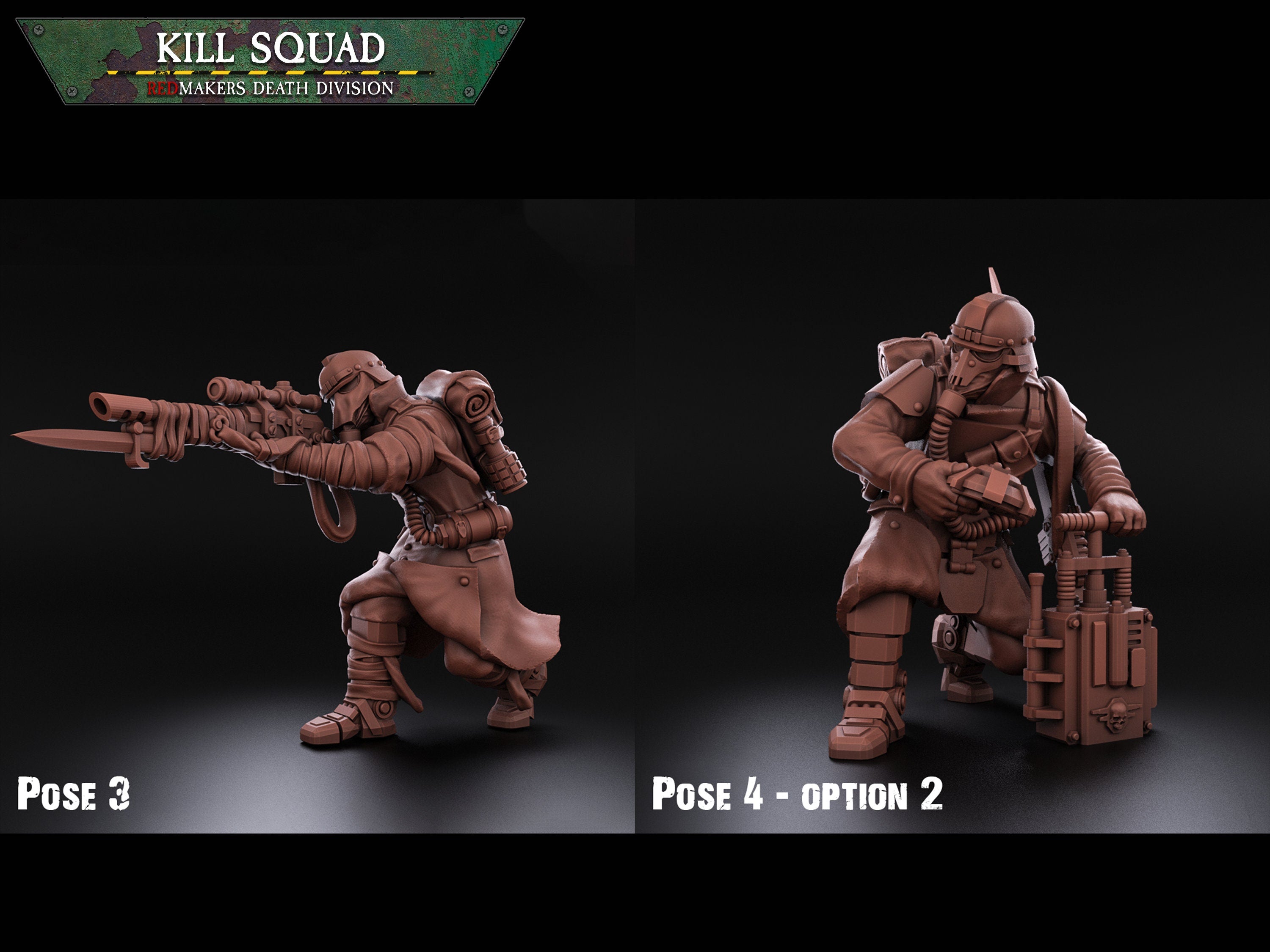 División de la Muerte: Veteranos del Escuadrón Matador | Krieg | Cuerpos de trinchera | Legión de Acero | Redmakers