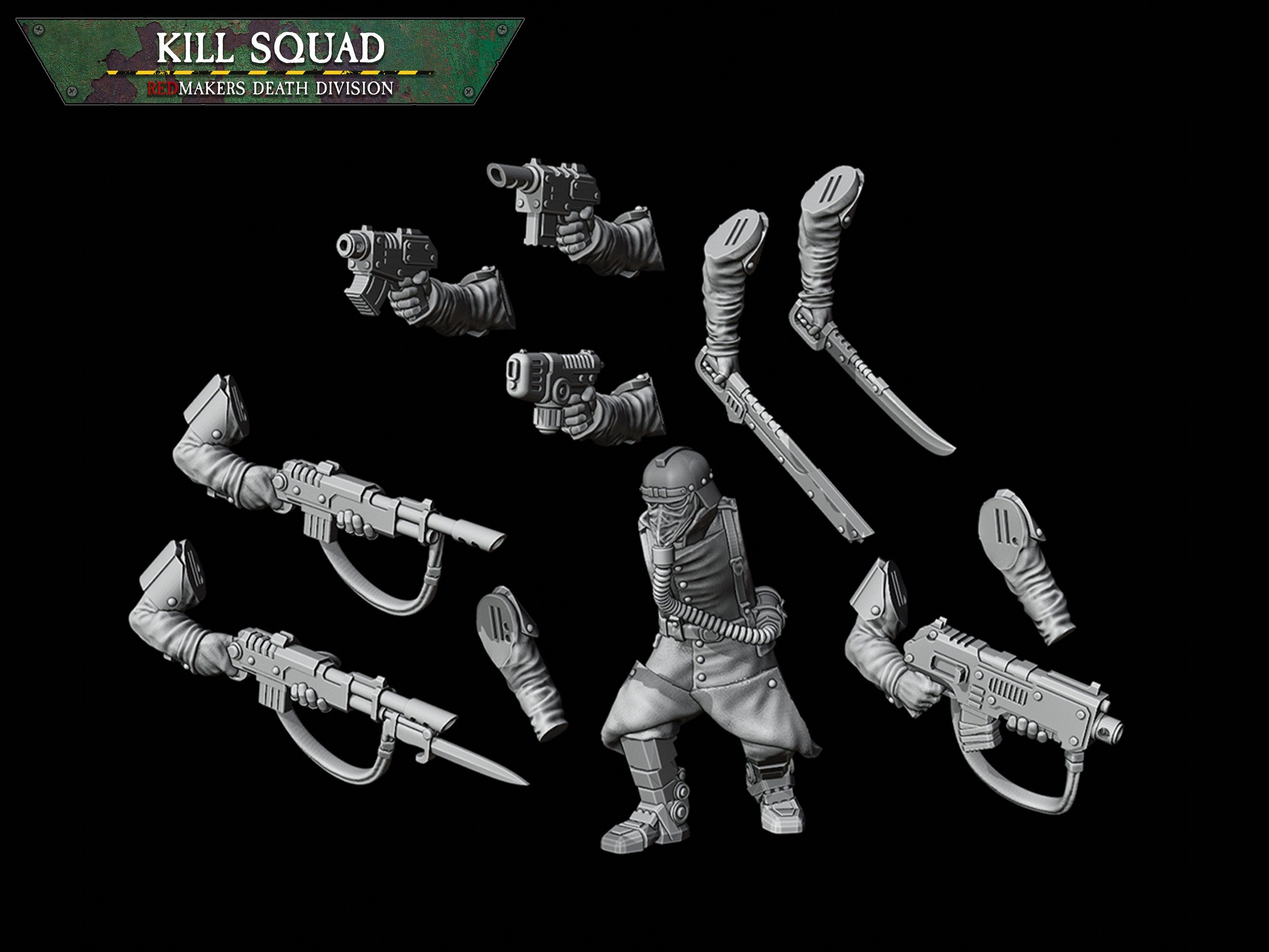 División de la Muerte: Veteranos del Escuadrón Matador | Krieg | Cuerpos de trinchera | Legión de Acero | Redmakers