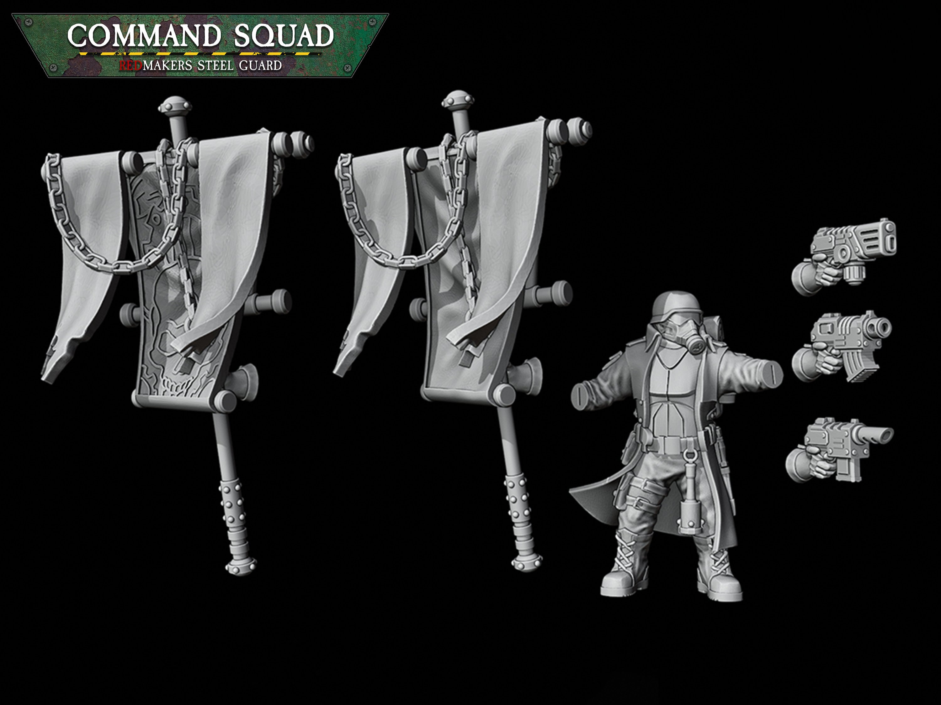 Guardia de Acero: Escuadrón de Mando | Krieg | Cuerpos de trinchera | Legión de Acero | Redmakers