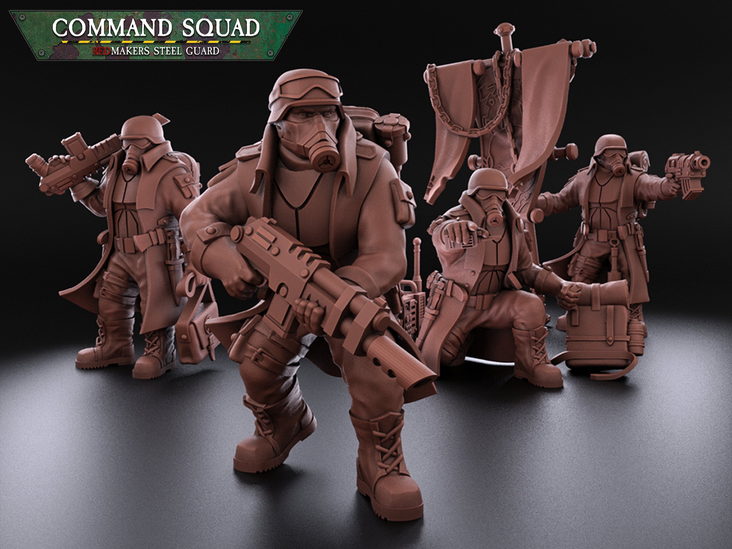 Guardia de Acero: Escuadrón de Mando | Krieg | Cuerpos de trinchera | Legión de Acero | Redmakers