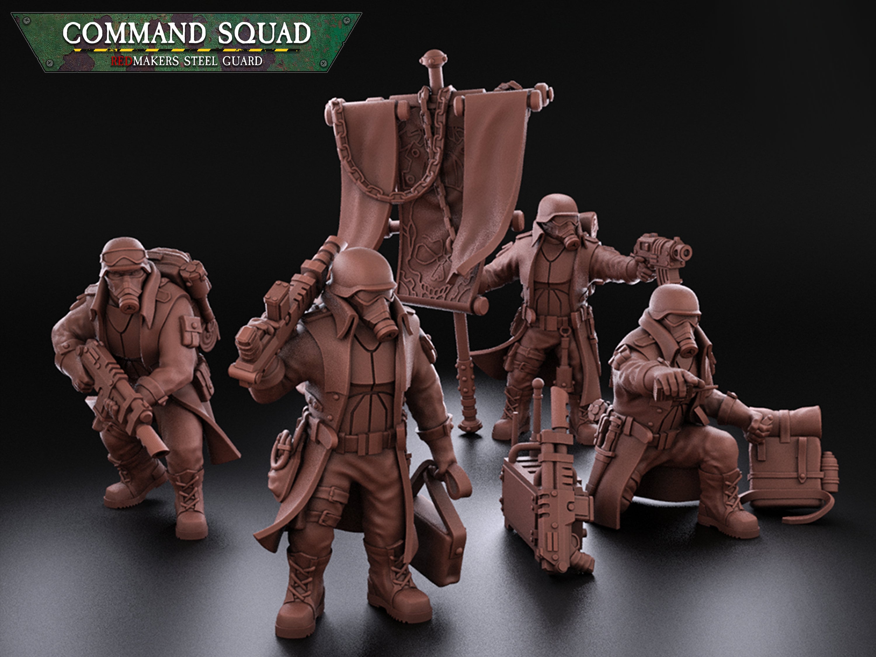 Guardia de Acero: Escuadrón de Mando | Krieg | Cuerpos de trinchera | Legión de Acero | Redmakers
