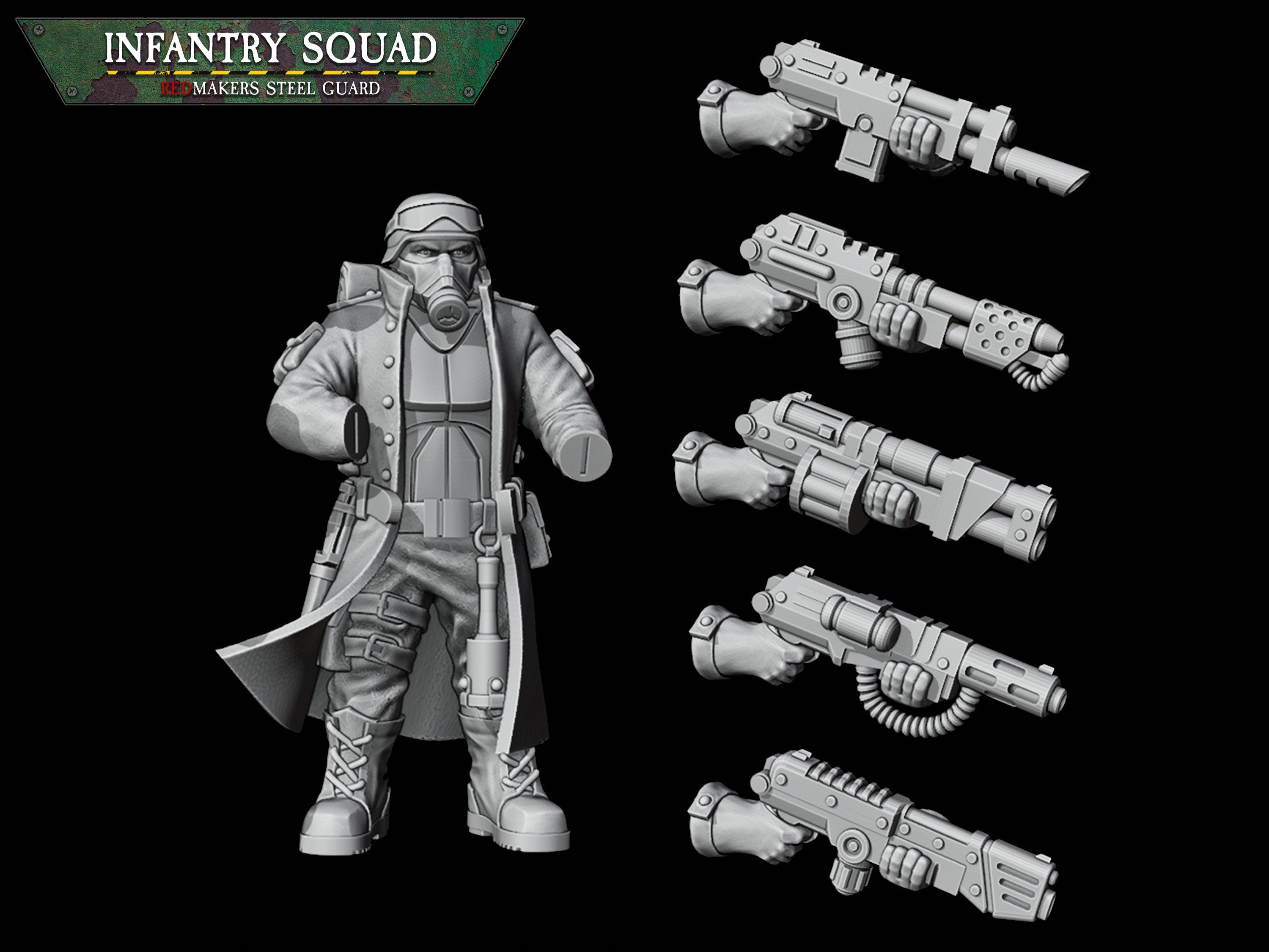 Steel Guard: Infanterietrupp | Krieg | Trench Korps | Steel Legion | Redmakers
