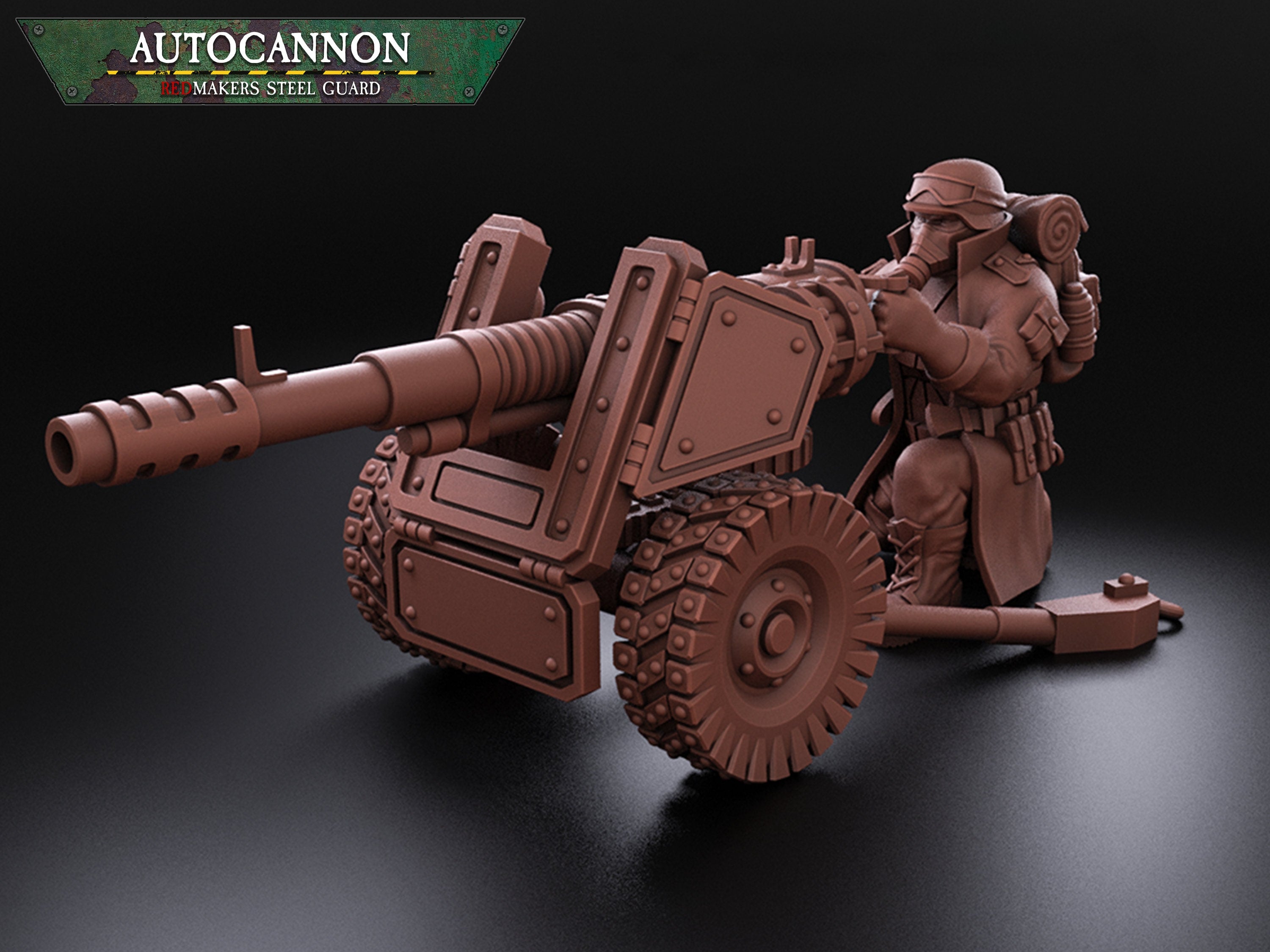 Guardia de Acero: Equipo de Cañón Automático | Krieg | Cuerpos de trinchera | Legión de Acero | Redmakers