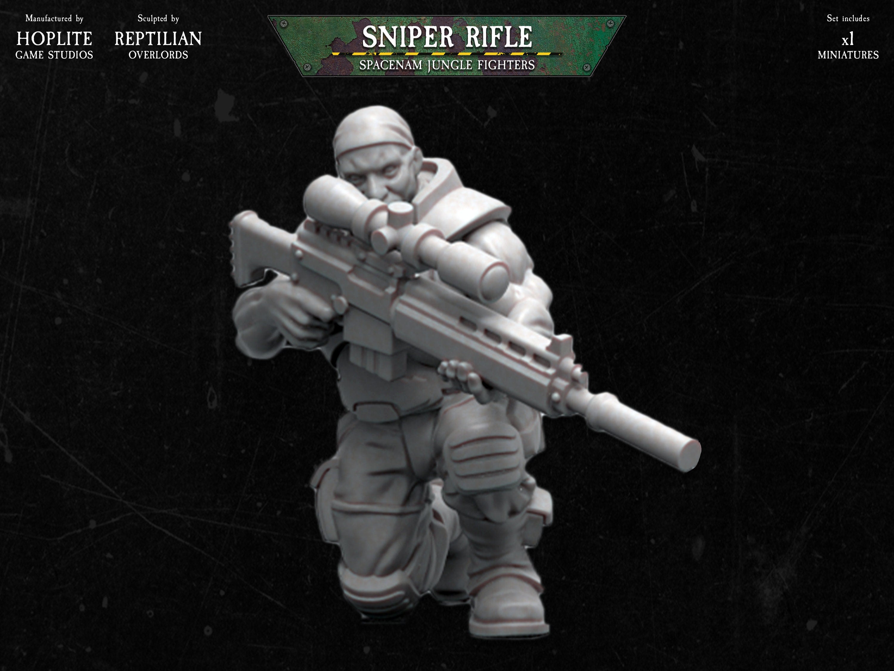 Spacenam: Sniper | Reptilian Overlords | 28mm