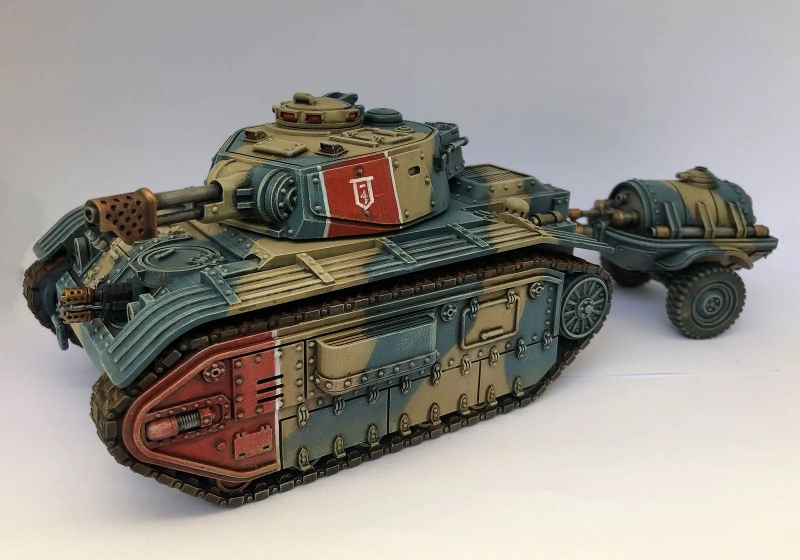 Crocodile Flame Tank with Fuel Trailer