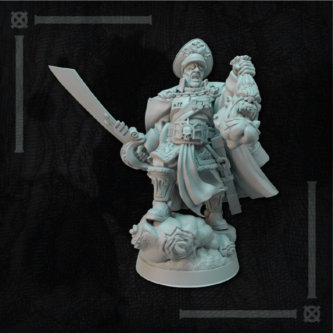 Comandante Boris | Guerreros de hielo de Altirvun | Miniaturas de historia