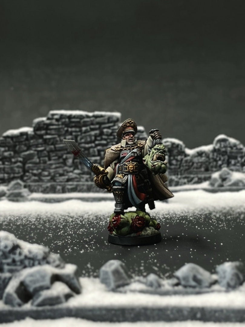 Commandant Boris | Altirvun Ice Warriors | Lore Miniatures