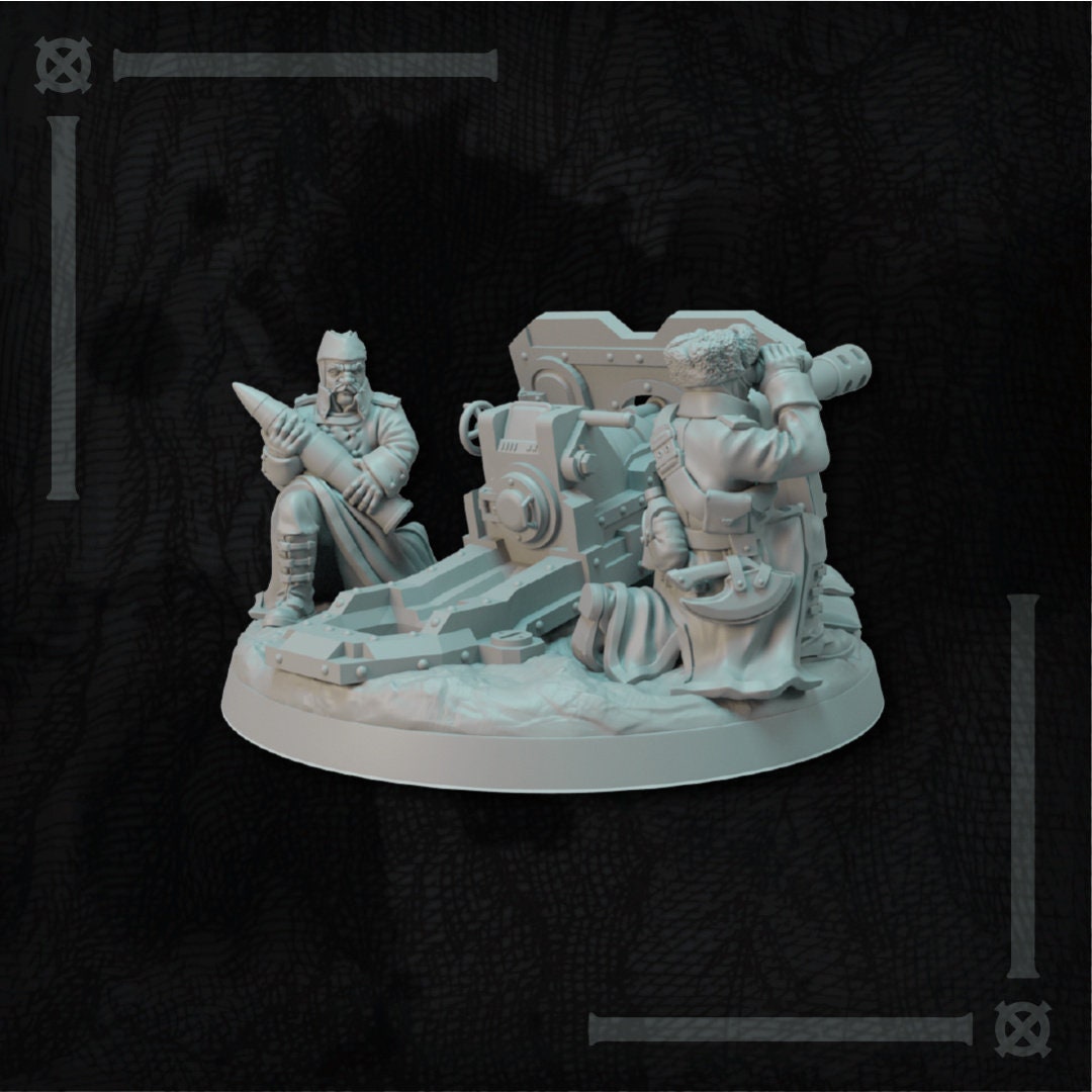 Field Gun | Altirvun Ice Warriors | Lore Miniatures