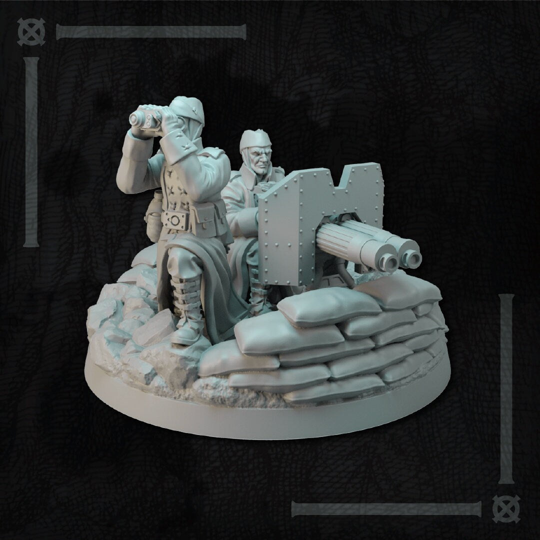 Bólter pesado | Guerreros de hielo de Altirvun | Miniaturas de historia
