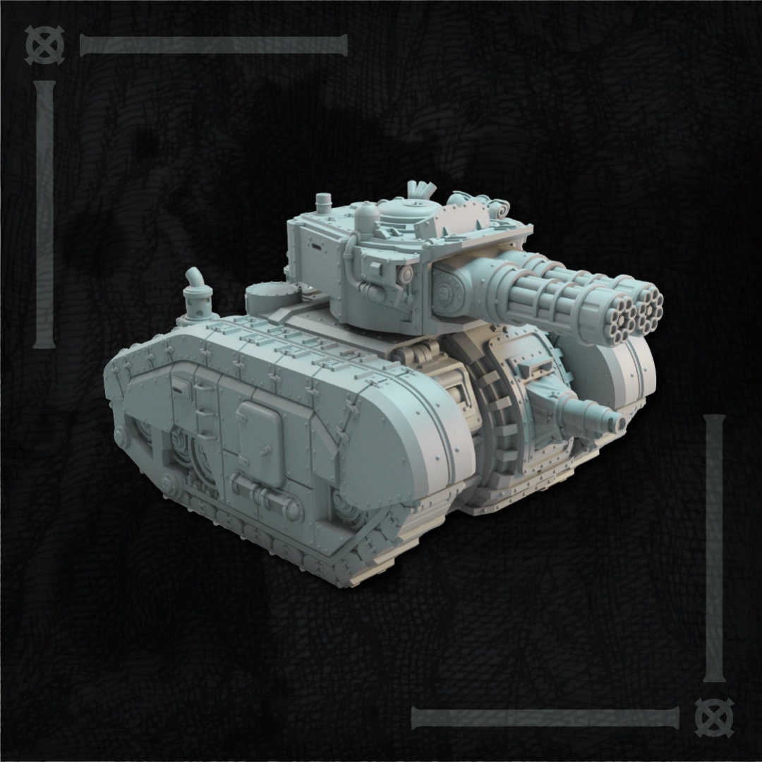 Iron Mastadon Battle Tank | Altirvun Ice Warriors | Lore Miniatures