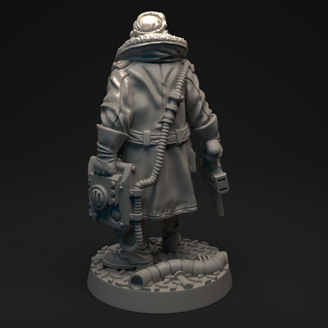Skyfleet Pilot | Altirvun Ice Warriors | Lore Miniatures