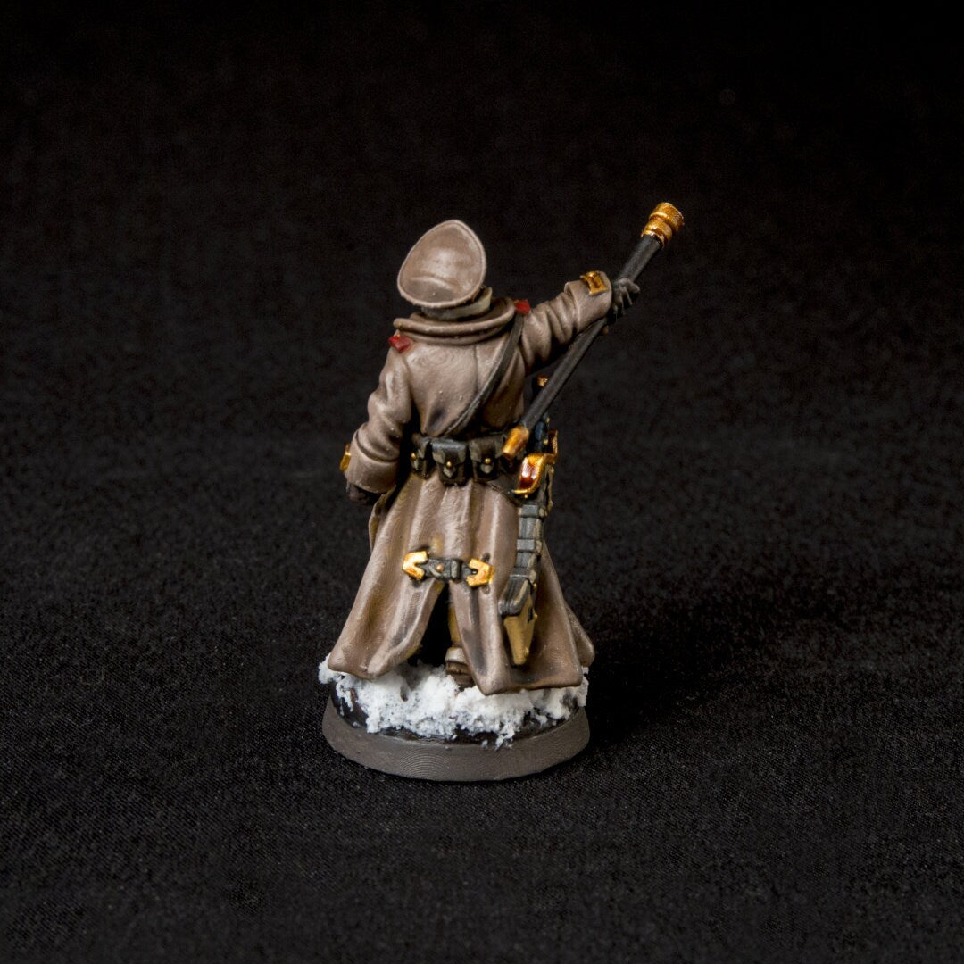 Platoon Leader Alphonse | Altirvun Ice Warriors | Lore Miniatures