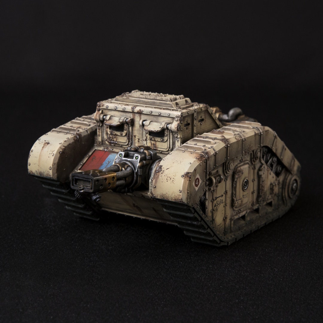 Tanque de llamas del diablo de trinchera | Guerreros de hielo de Altirvun | Miniaturas de historia