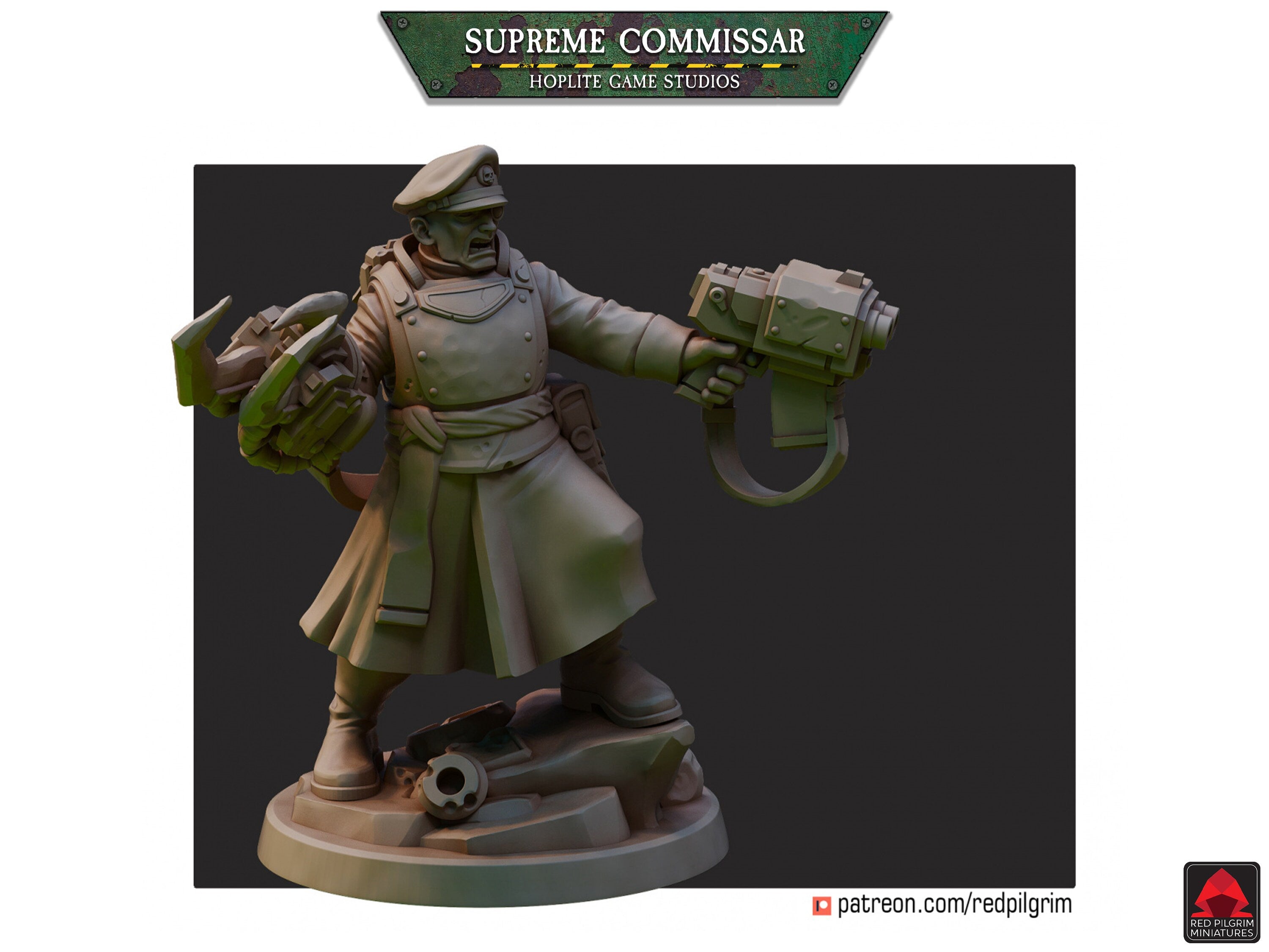 Comisario Imperial Supremo | Miniaturas de Red Pilgrim | 28 mm