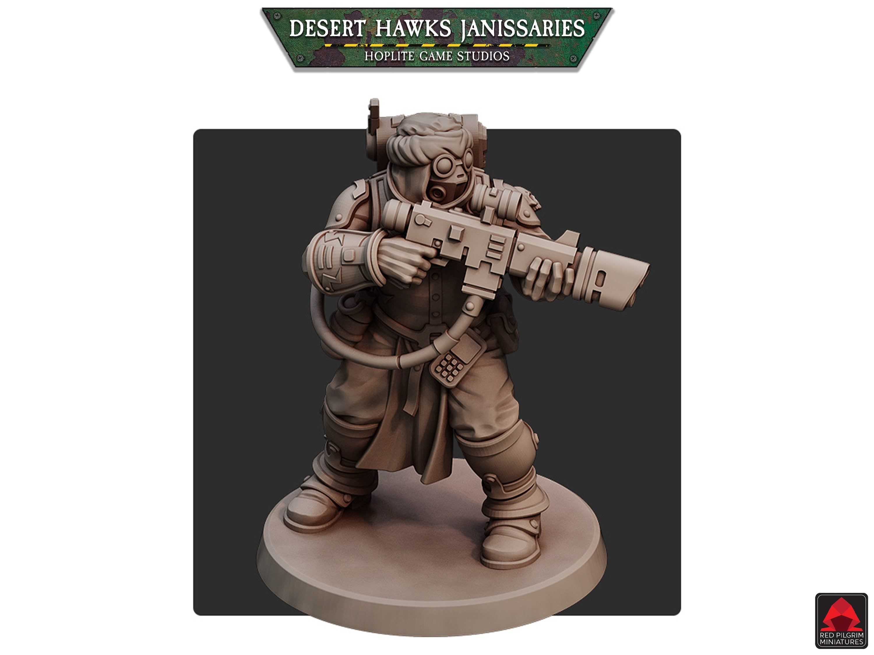 Jenízaros de los Halcones del Desierto | Miniaturas de Red Pilgrim | 28 mm