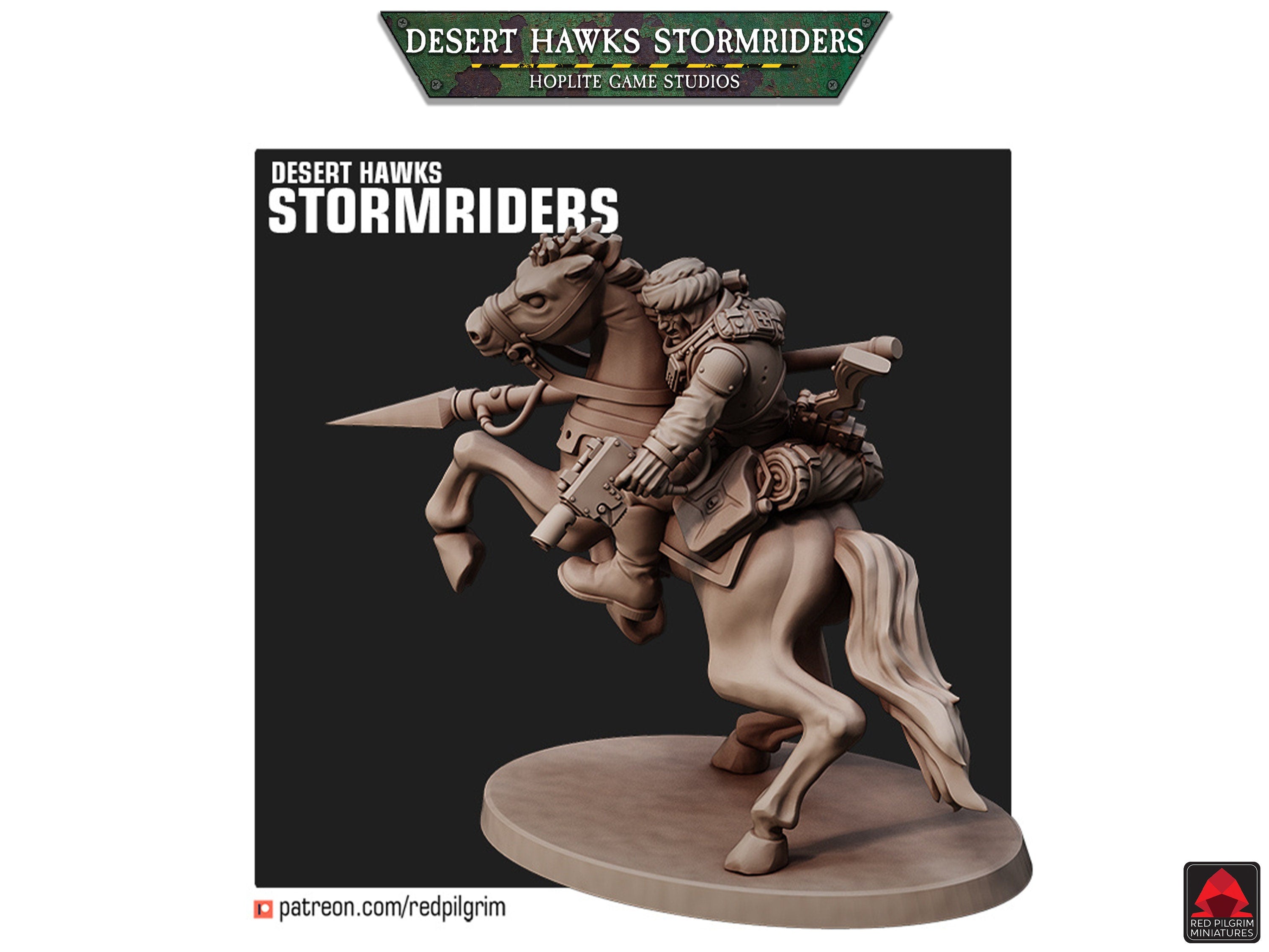Desert Hawks Stormriders Cavalry | Red Pilgrim Miniatures | 28mm