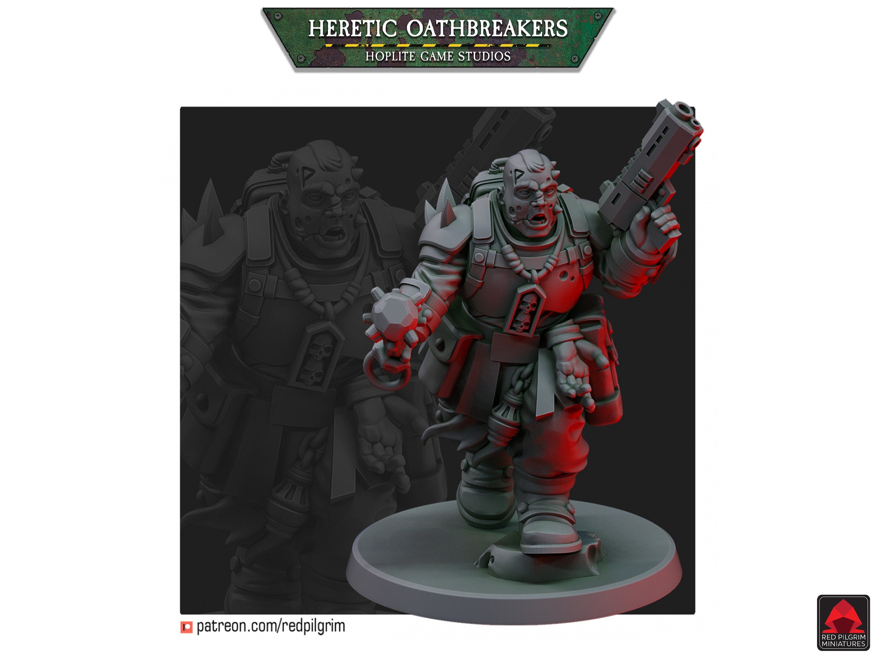 Traidores herejes que rompen juramentos | Miniaturas de Red Pilgrim | 28 mm