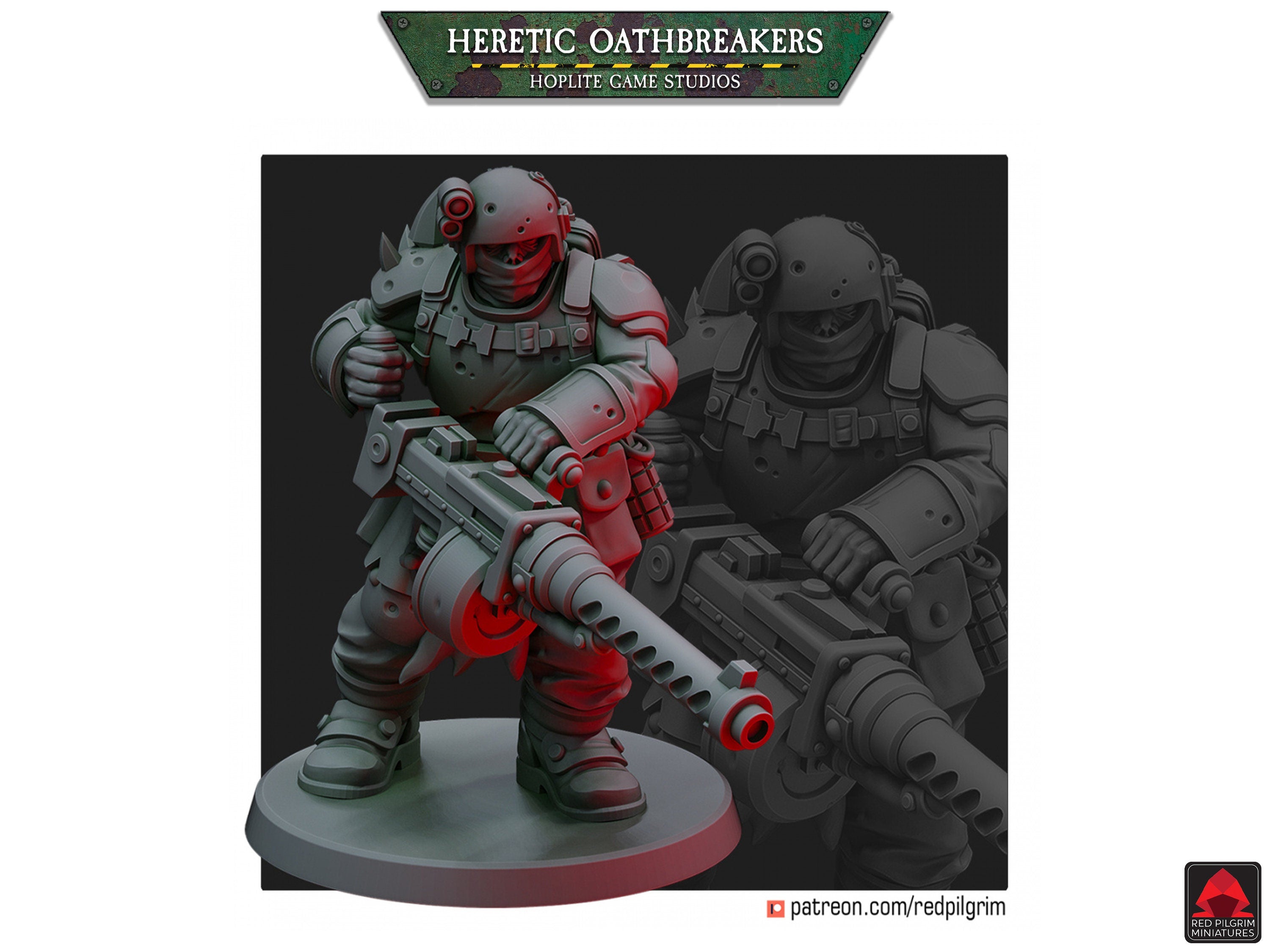 Traidores herejes que rompen juramentos | Miniaturas de Red Pilgrim | 28 mm