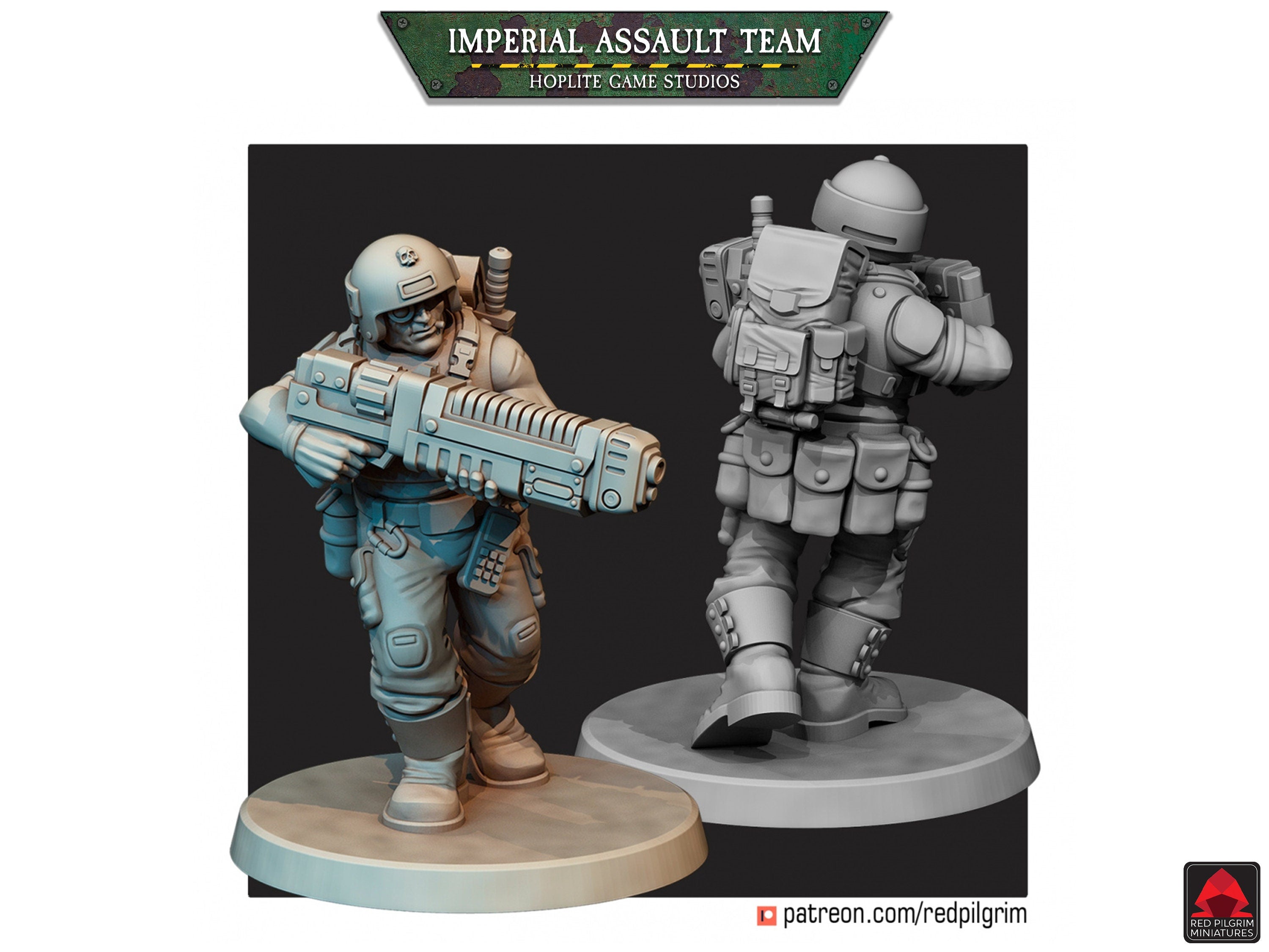 Imperial Assault Team | Red Pilgrim Miniatures | 28mm