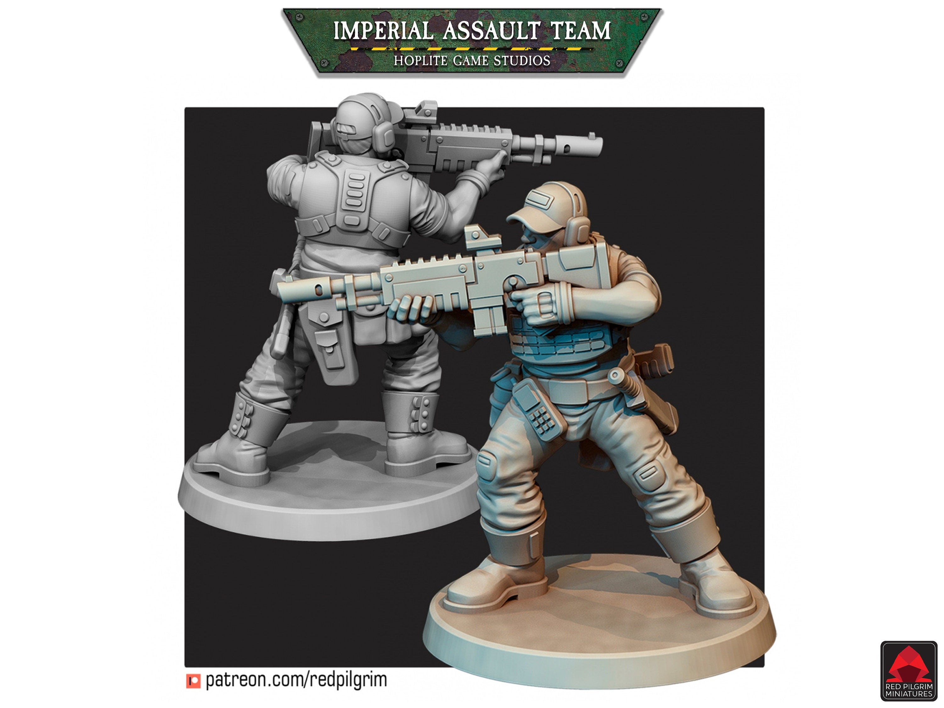 Imperial Assault Team | Red Pilgrim Miniatures | 28mm
