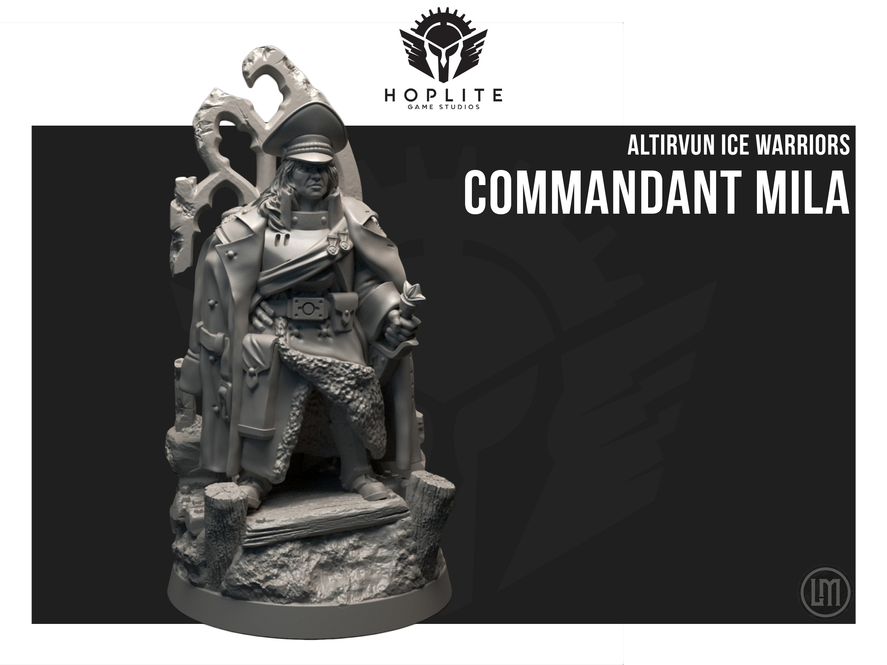 Commandant Mila | Altirvun Ice Warriors | Lore Miniatures