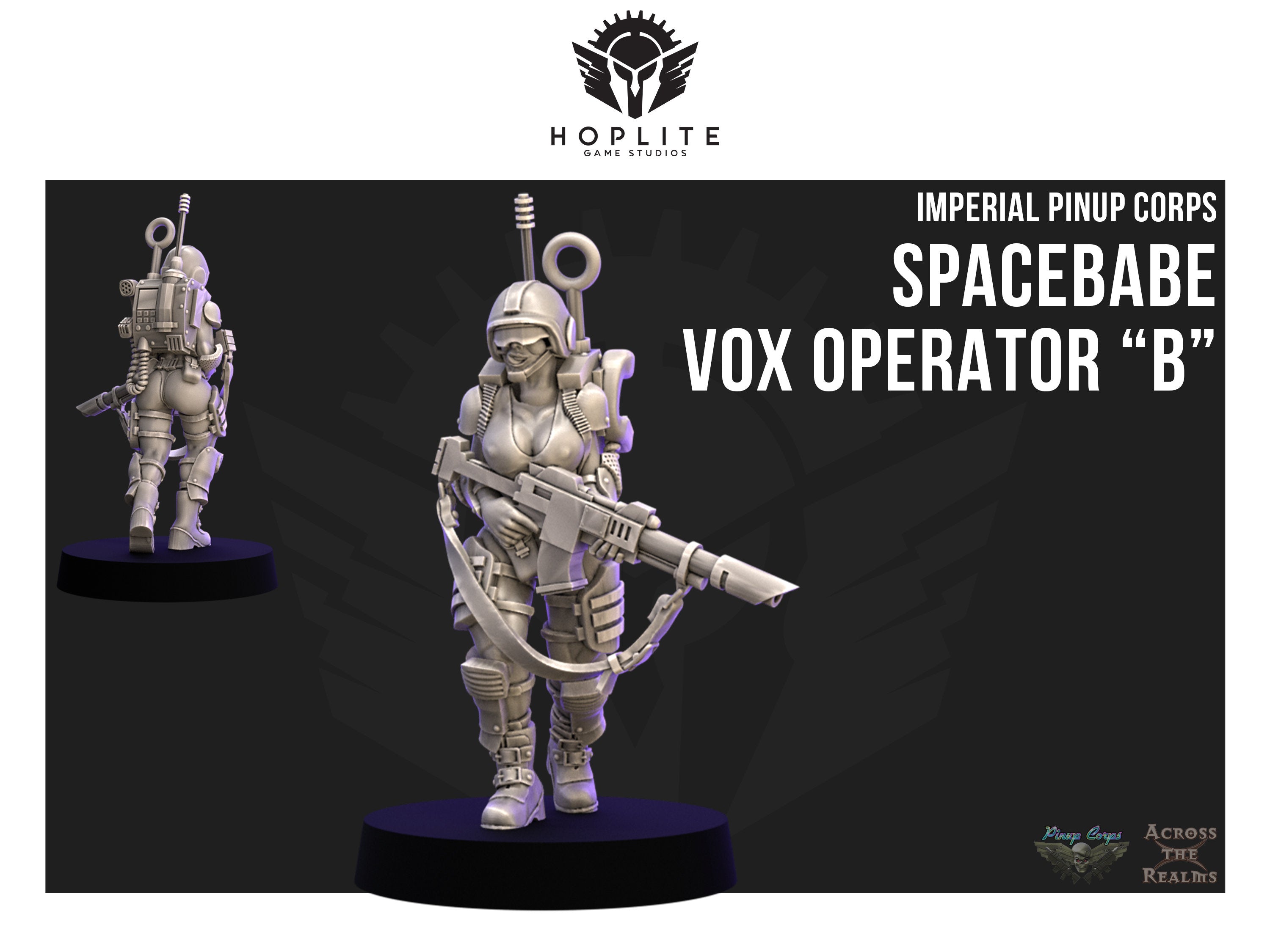 Operador de voz Pinup Corps "B" - A través de los reinos | 28 mm