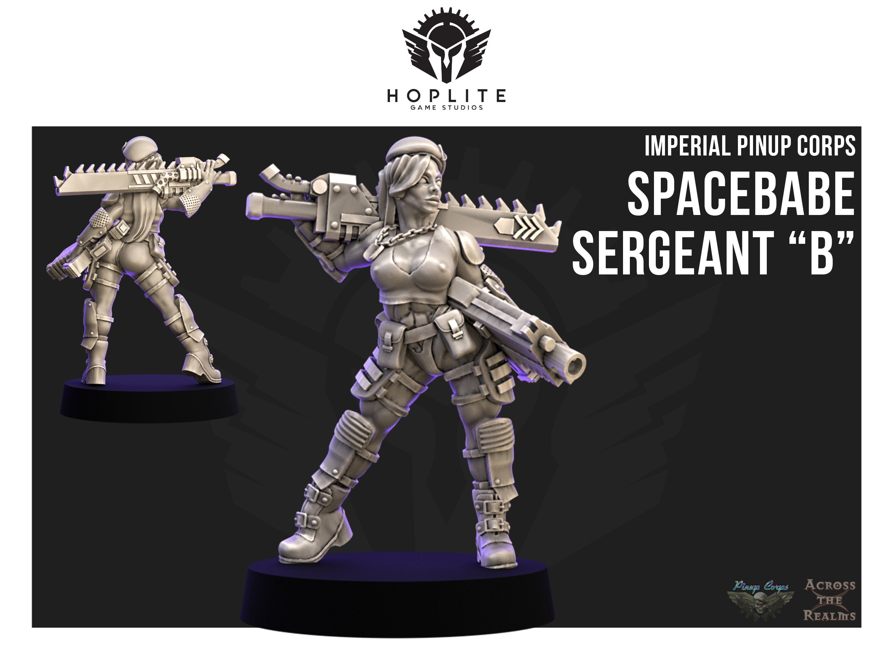 Pinup Corps Infantry Squad - Across the Realms | 28mm