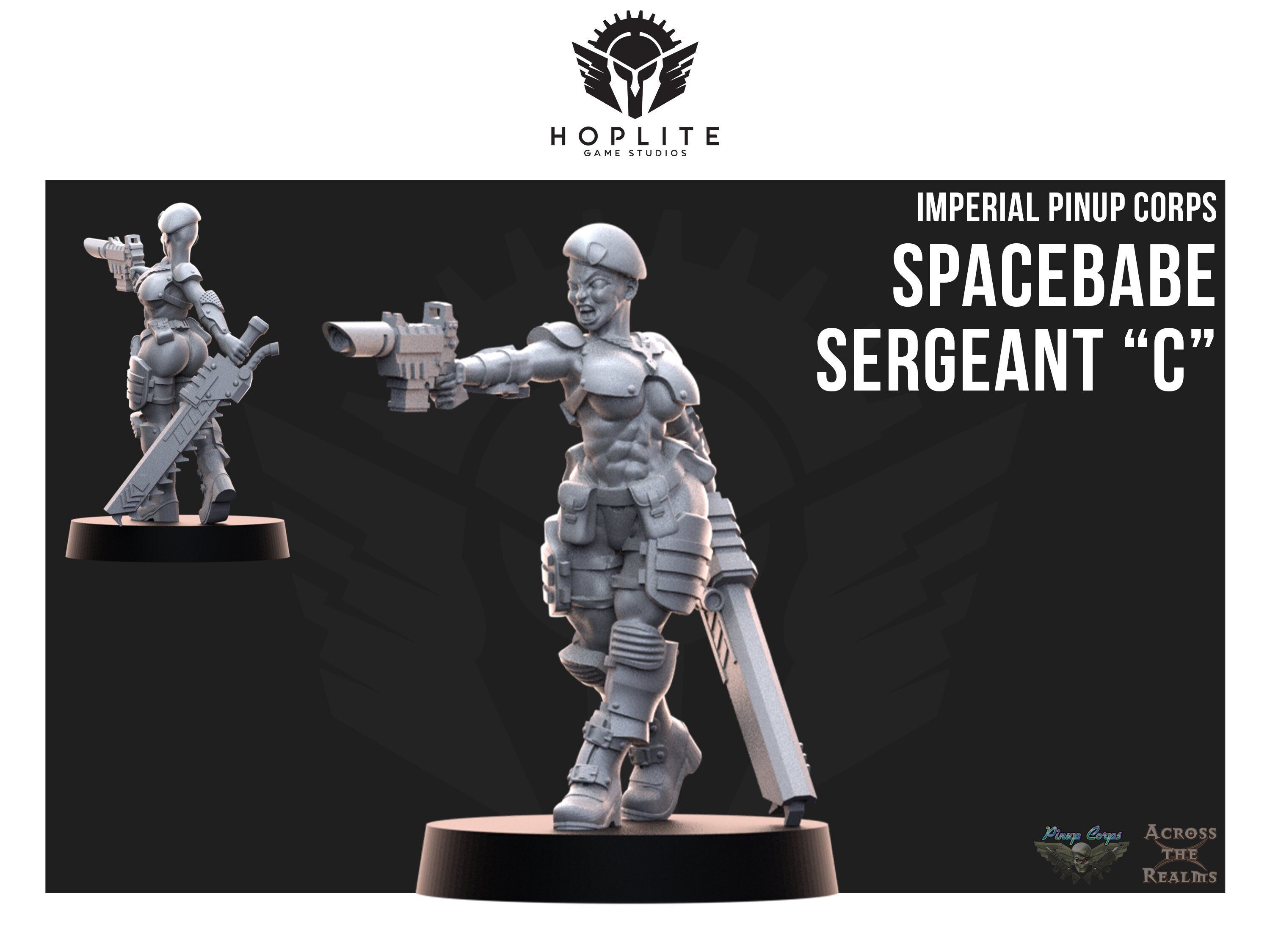 Pinup Corps Infantry Squad - Across the Realms | 28mm