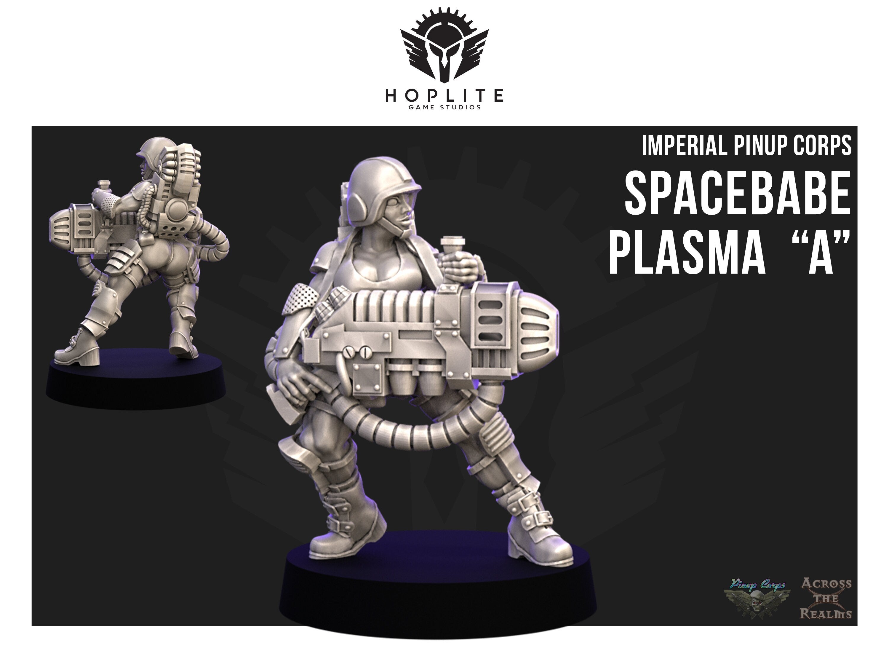 Pinup Corps Infantry Squad - Across the Realms | 28mm