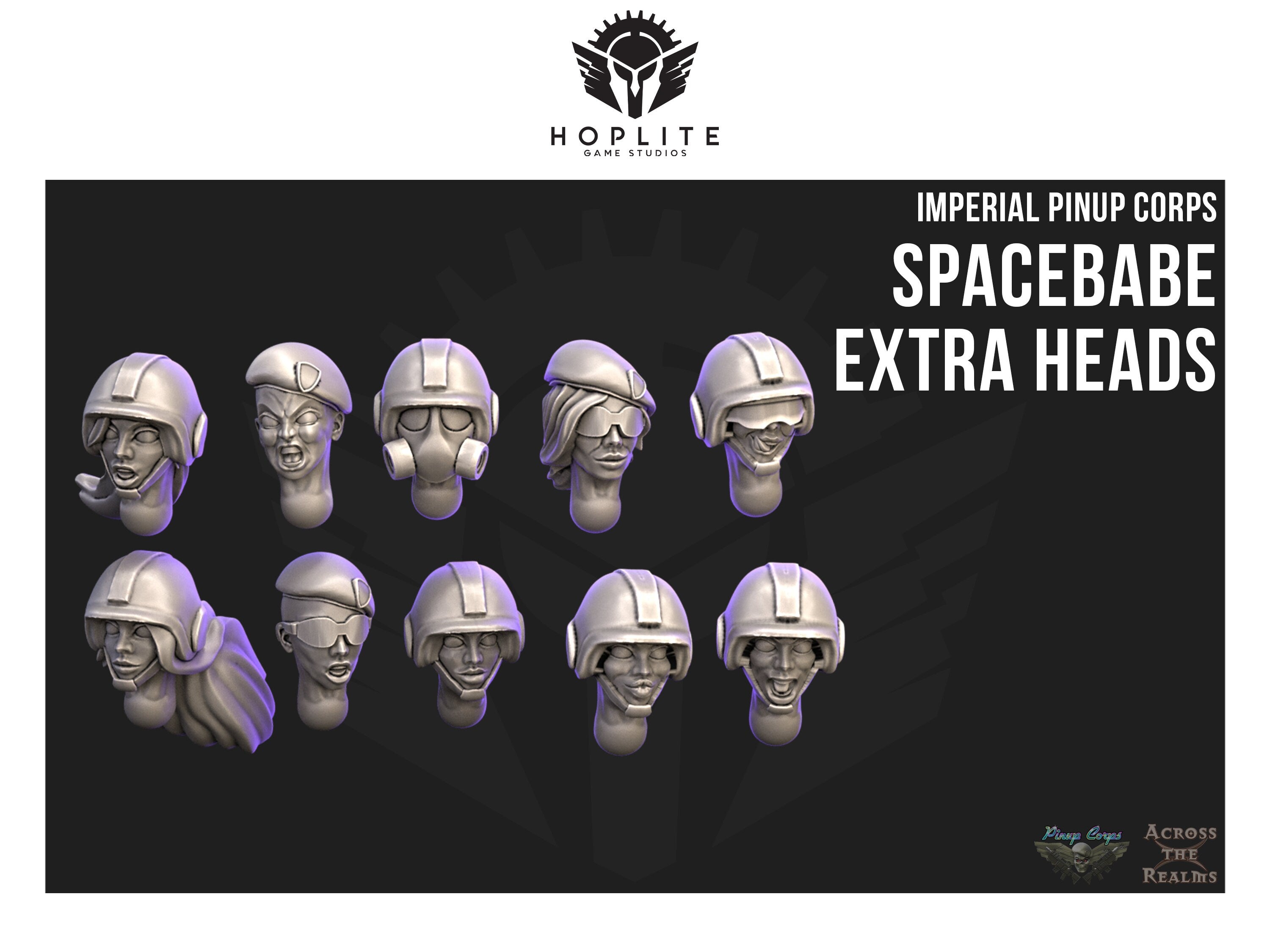 Pinup Corps Infantry Squad - Across the Realms | 28mm