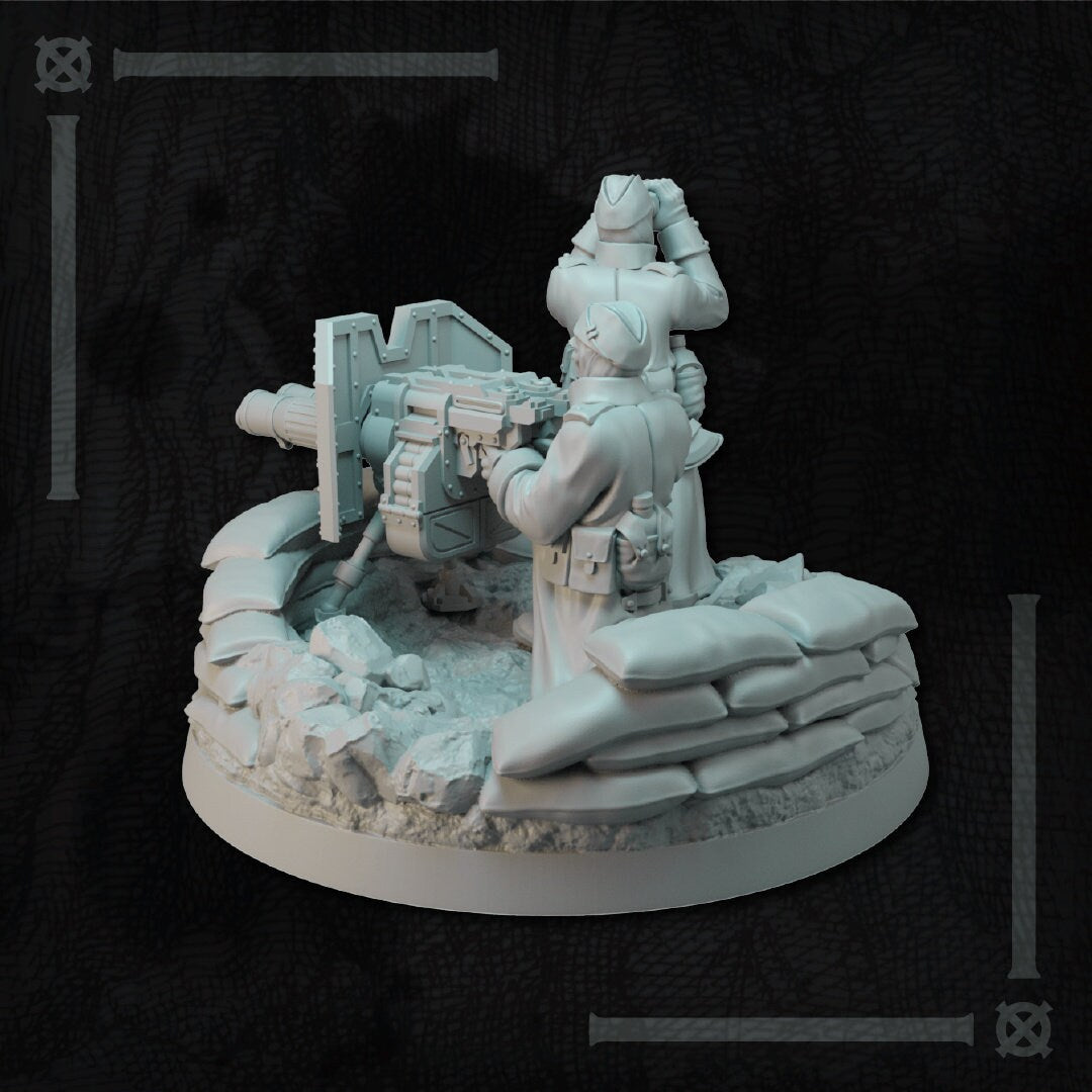 Heavy Boltgun | Altirvun Ice Warriors | Lore Miniatures