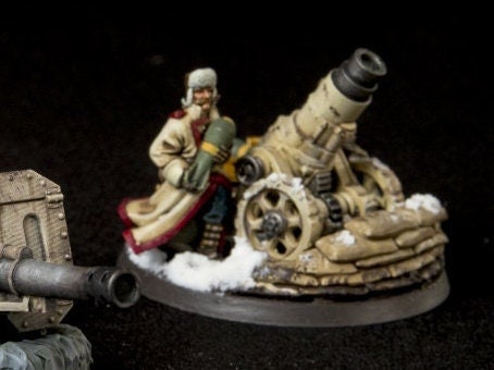 Mortar Team | Altirvun Ice Warriors | Lore Miniatures