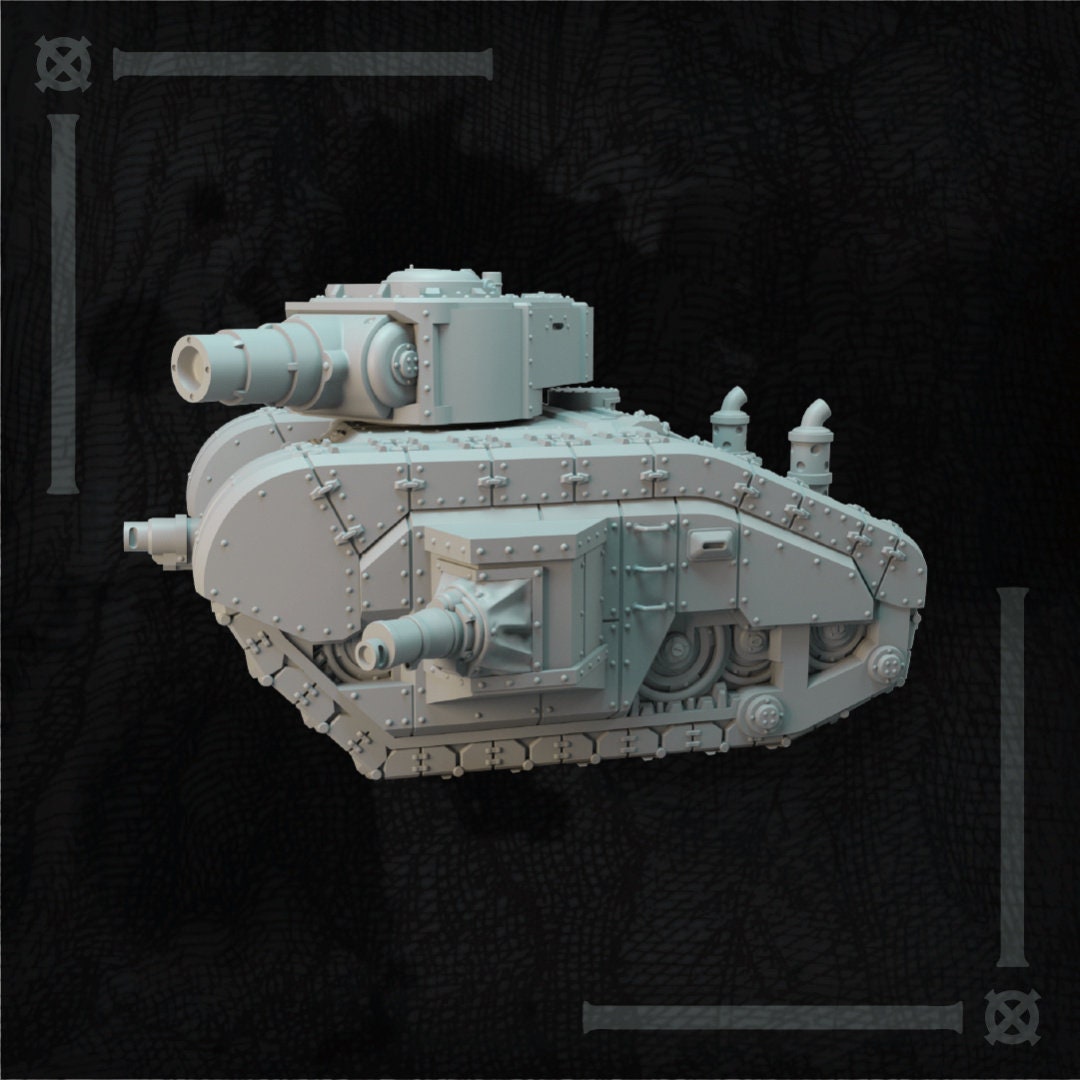 Iron Mastadon Battle Tank | Altirvun Ice Warriors | Lore Miniatures