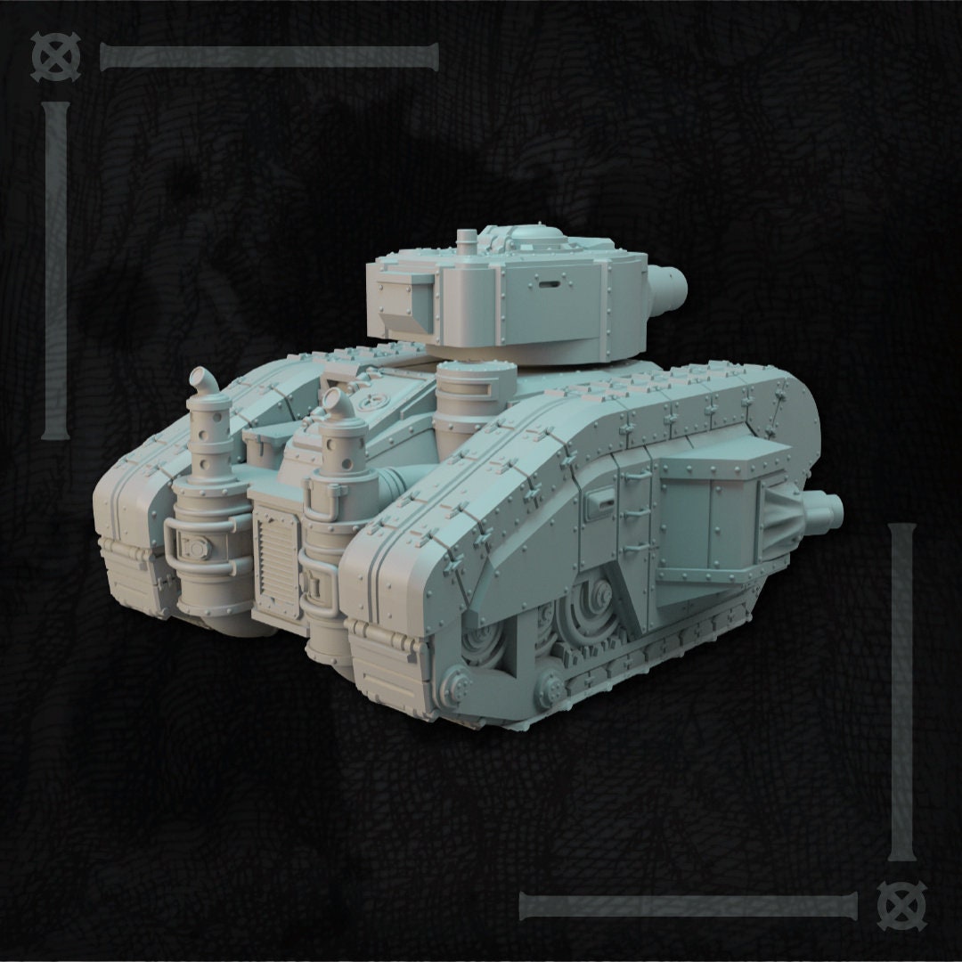 Iron Mastadon Battle Tank | Altirvun Ice Warriors | Lore Miniatures