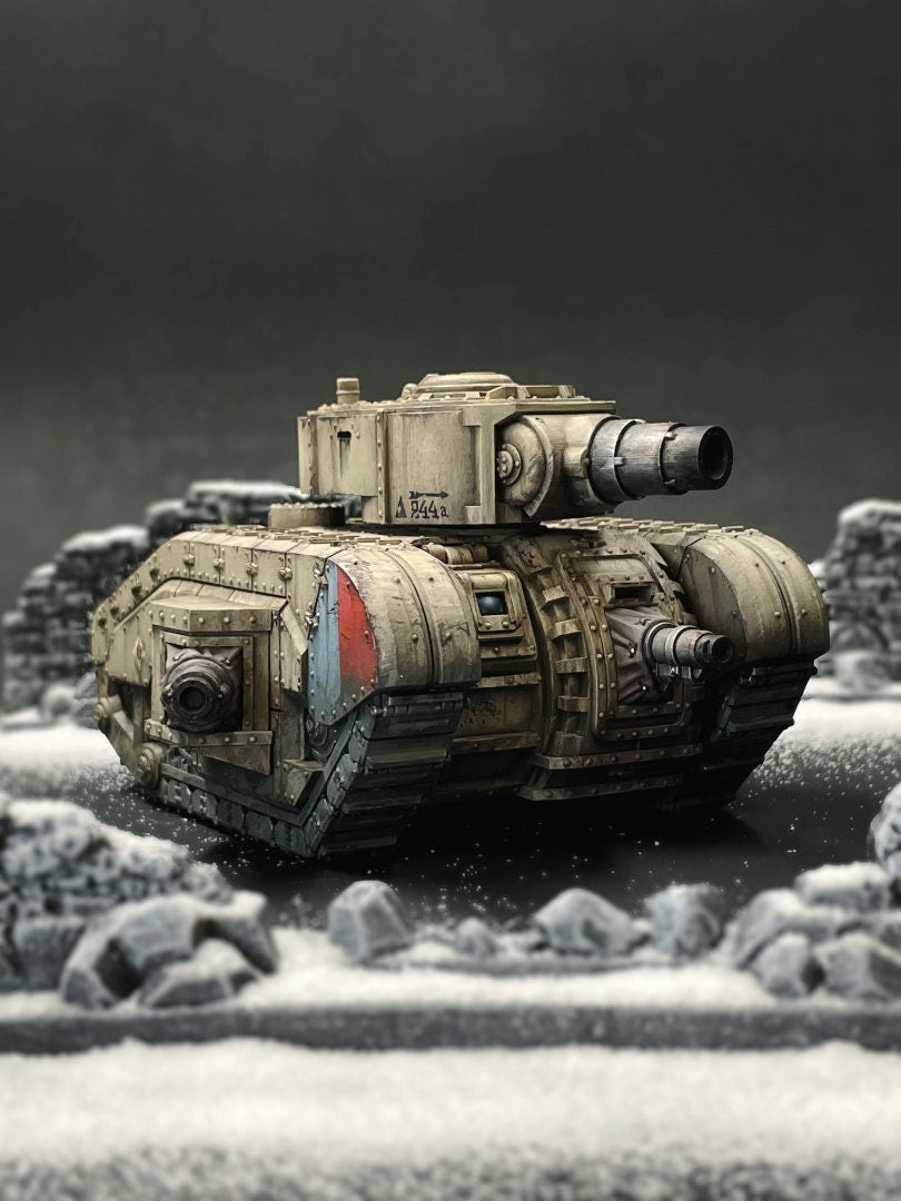 Iron Mastadon Battle Tank | Altirvun Ice Warriors | Lore Miniatures