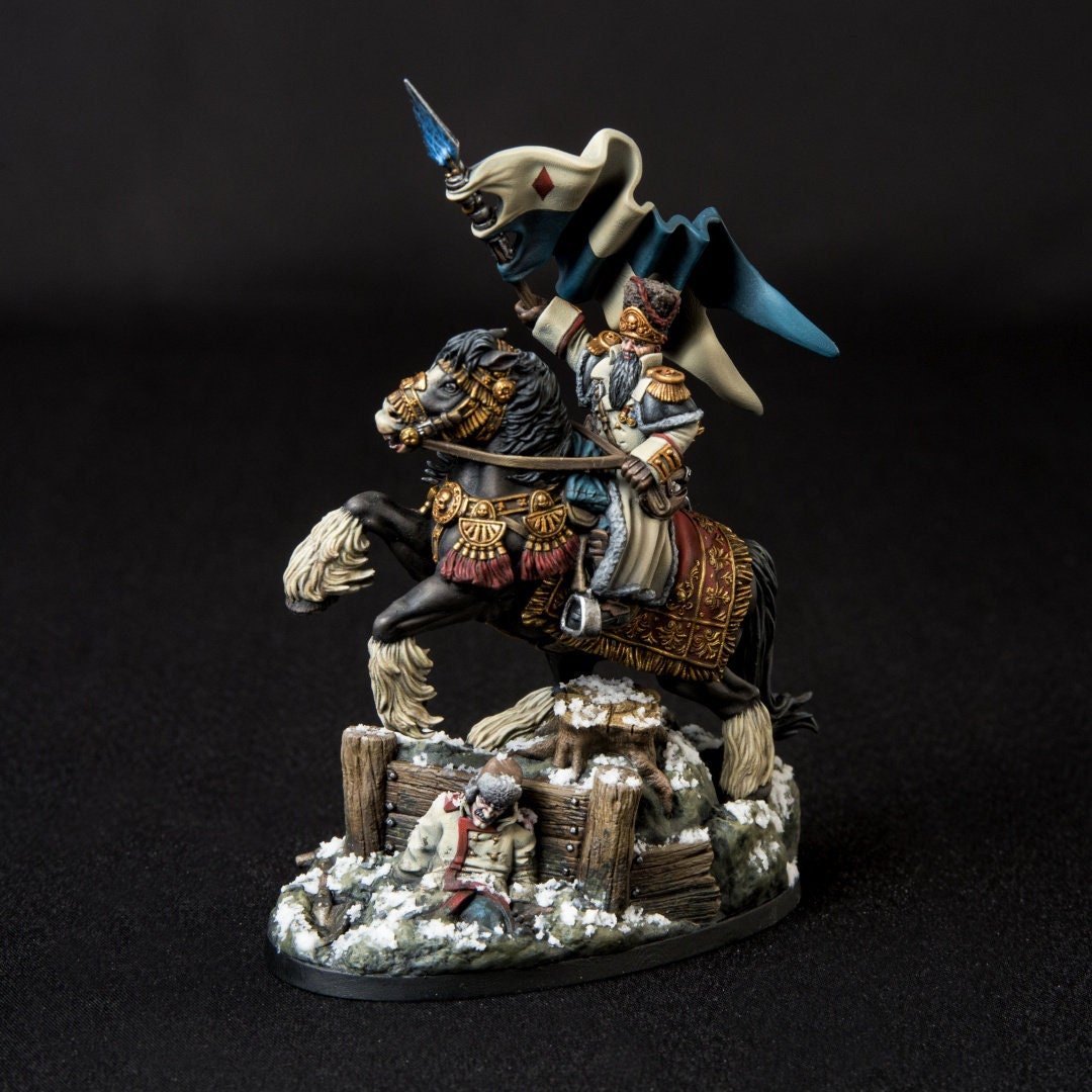 Jefe Olek | Guerreros de hielo de Altirvun | Miniaturas de historia