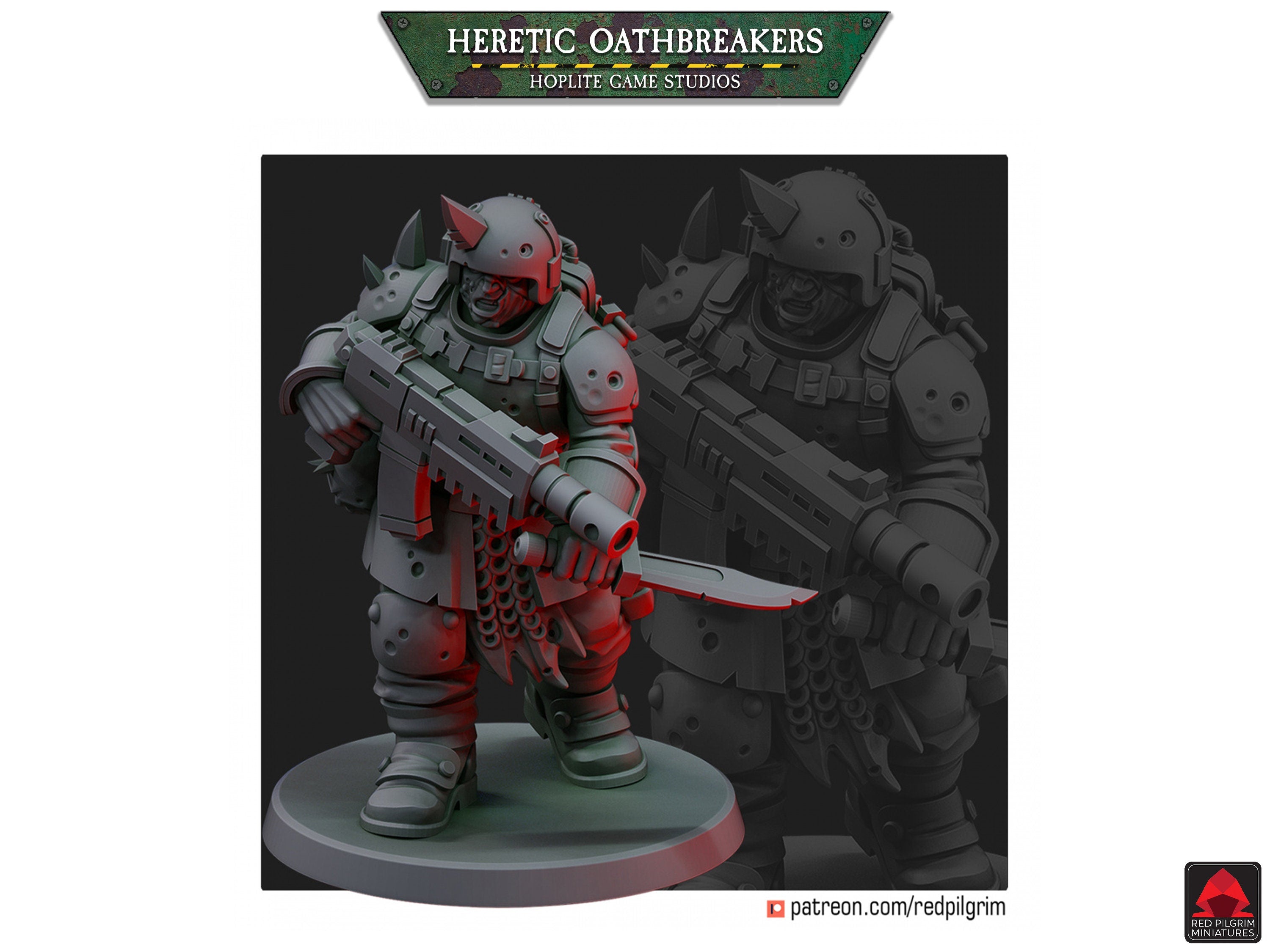 Traidores herejes que rompen juramentos | Miniaturas de Red Pilgrim | 28 mm