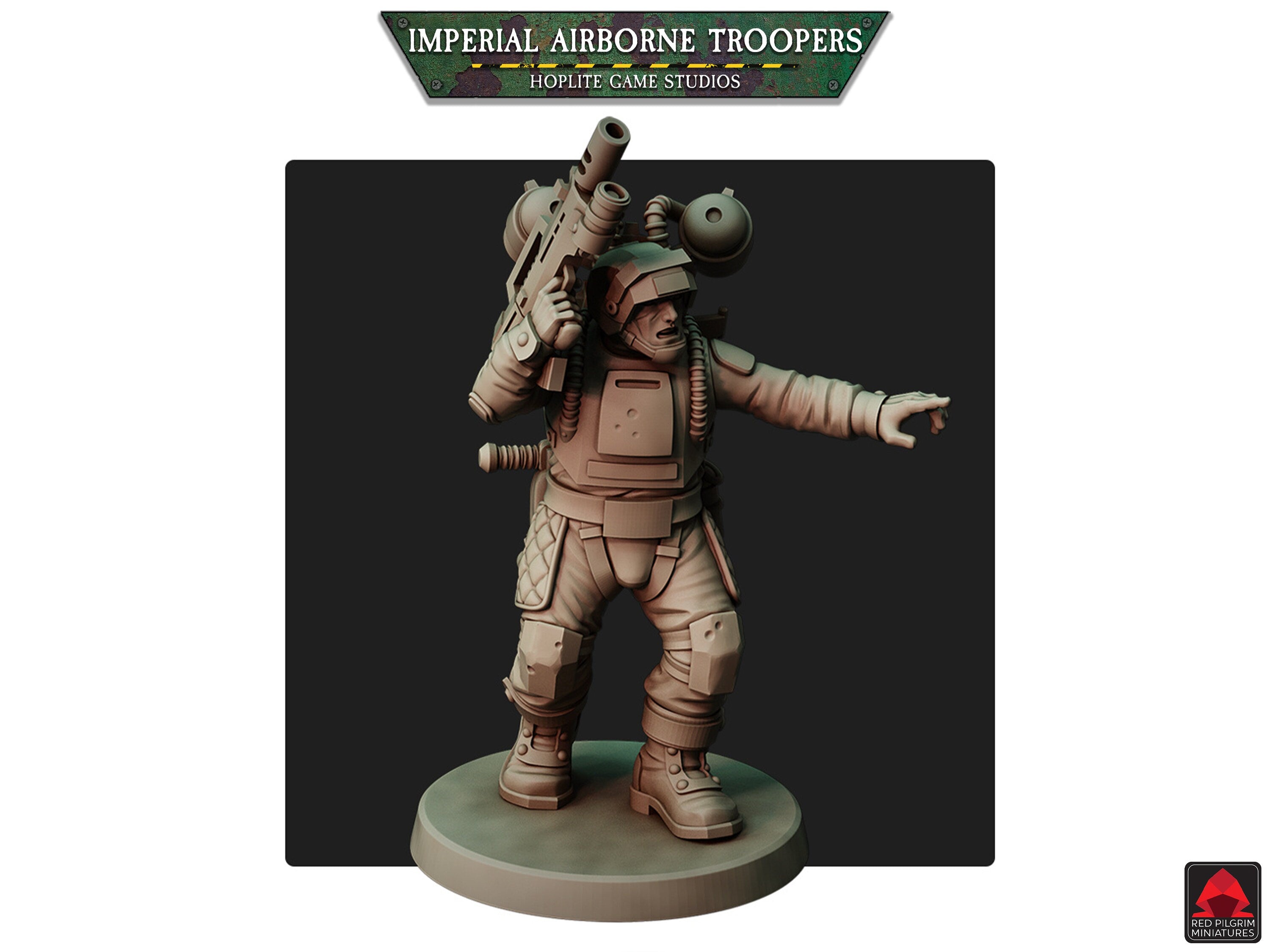 Imperial Airborne Drop Troopers | Red Pilgrim Miniatures | 28mm