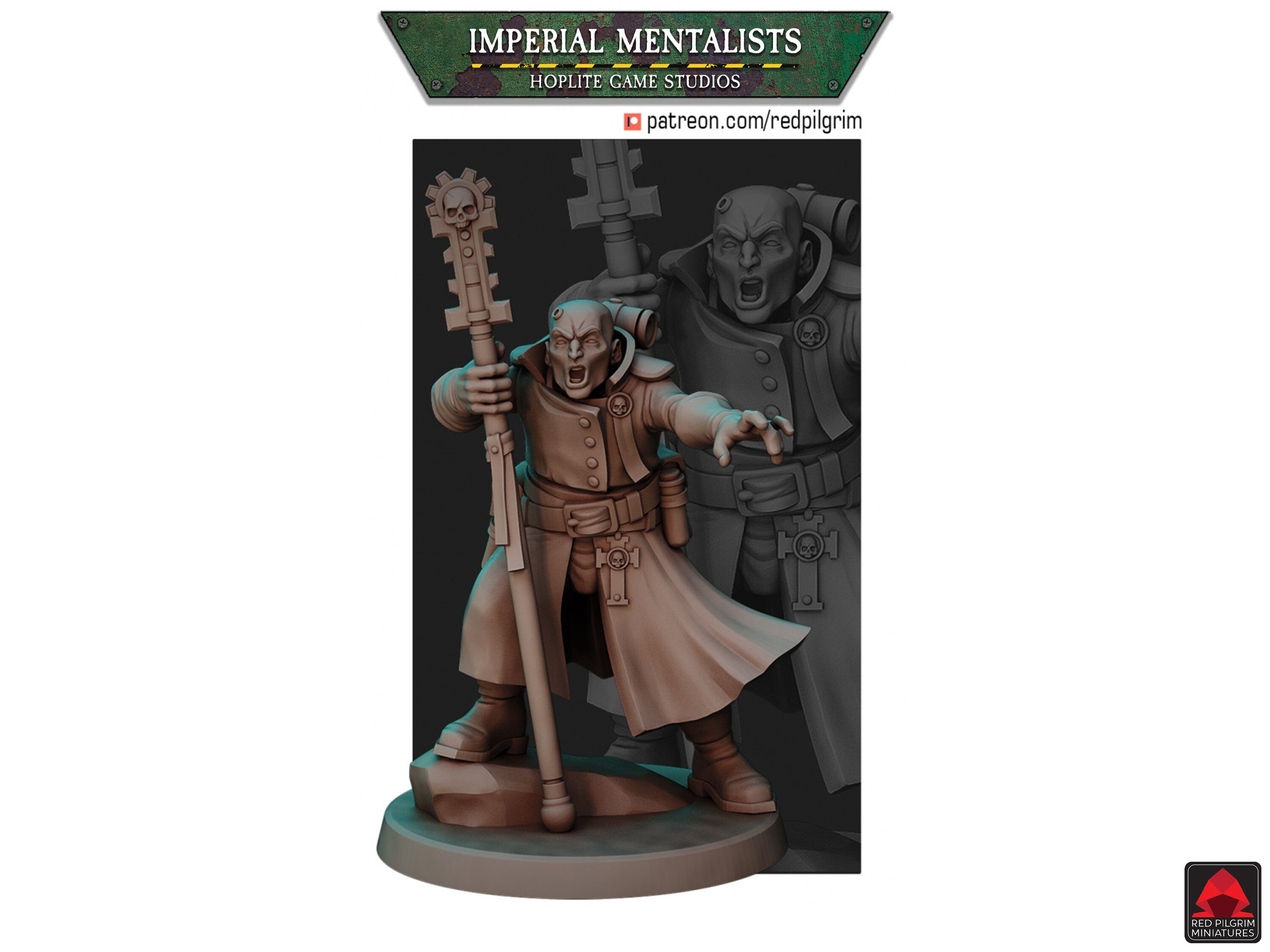 Mentalistas Imperiales | Miniaturas de Red Pilgrim | 28 mm