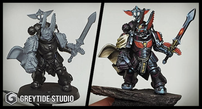 Lion Helmets (x10) | Grey Tide Studios | Eternal Pilgrims | Conversion Parts & Bits