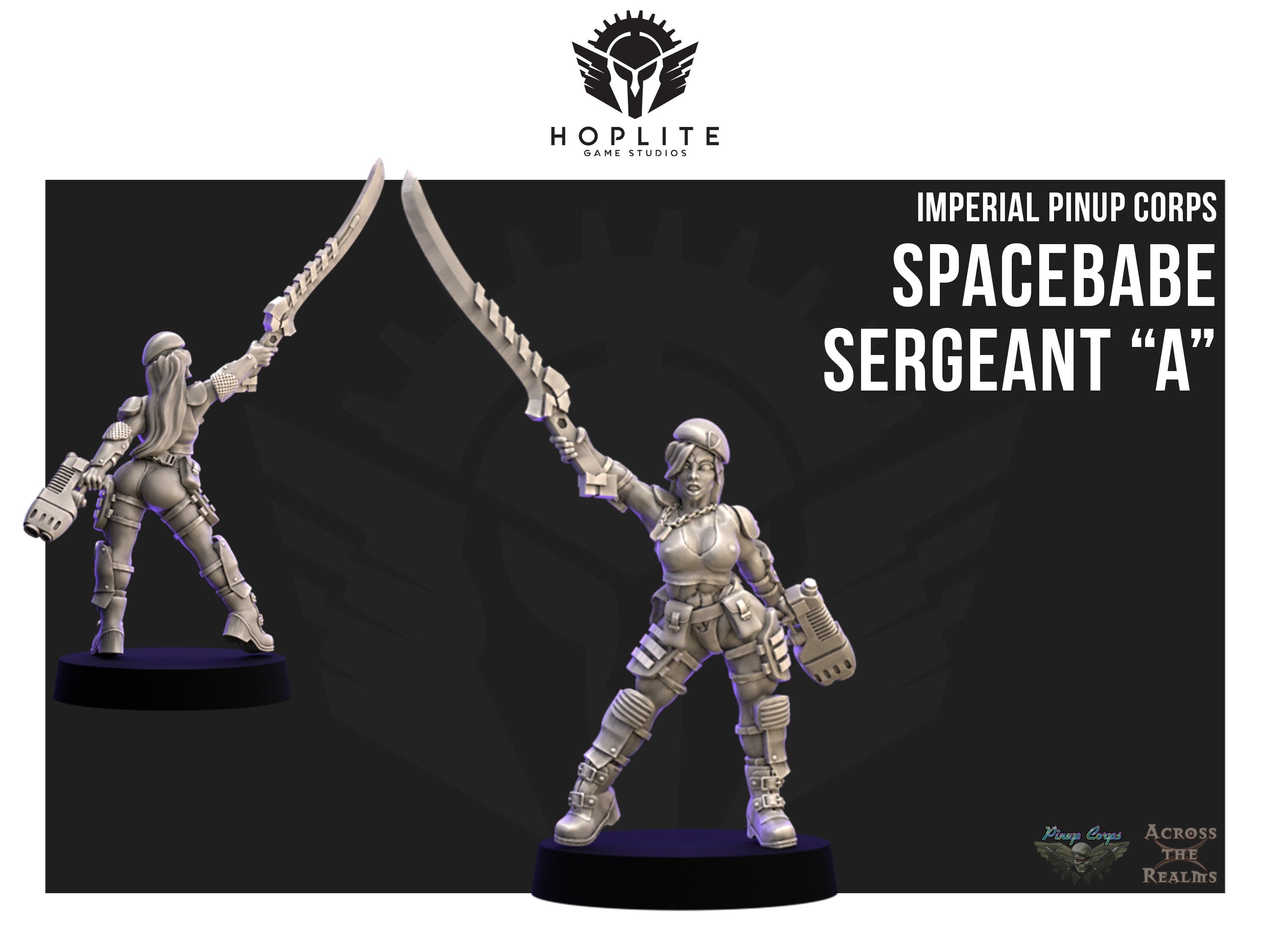 Pinup Corps Infantry Squad - Across the Realms | 28mm