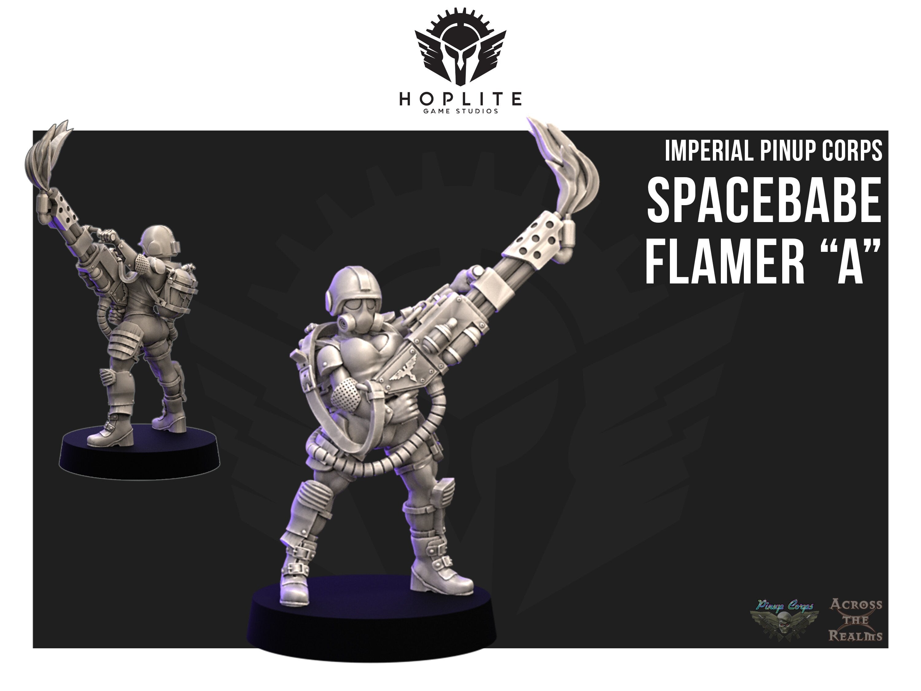 Pinup Corps Infantry Squad - Across the Realms | 28mm