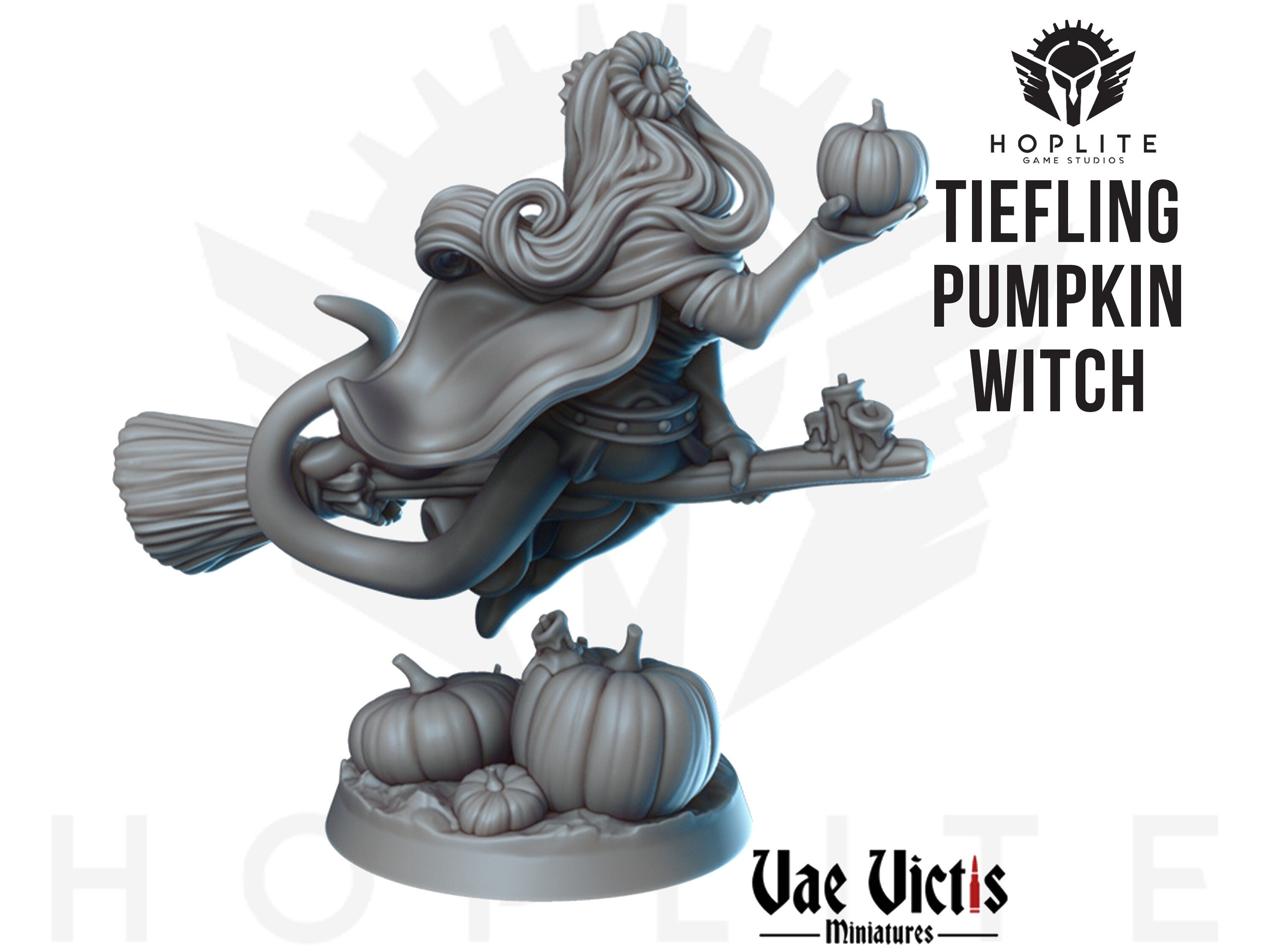 Tiefling Pumpkin Witch